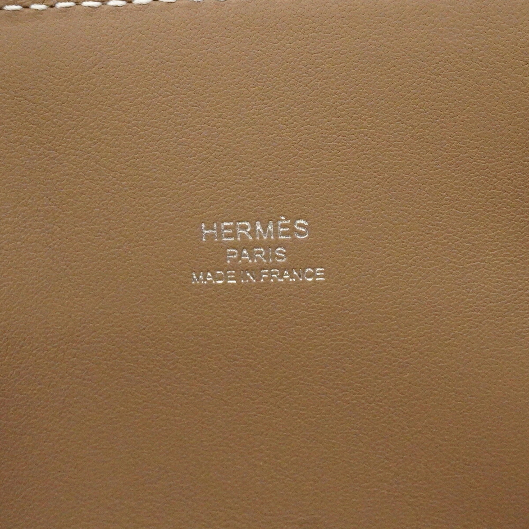 Hermes Etoupe Gray Epsom Leather Leather Handbag (Pre-Owned)