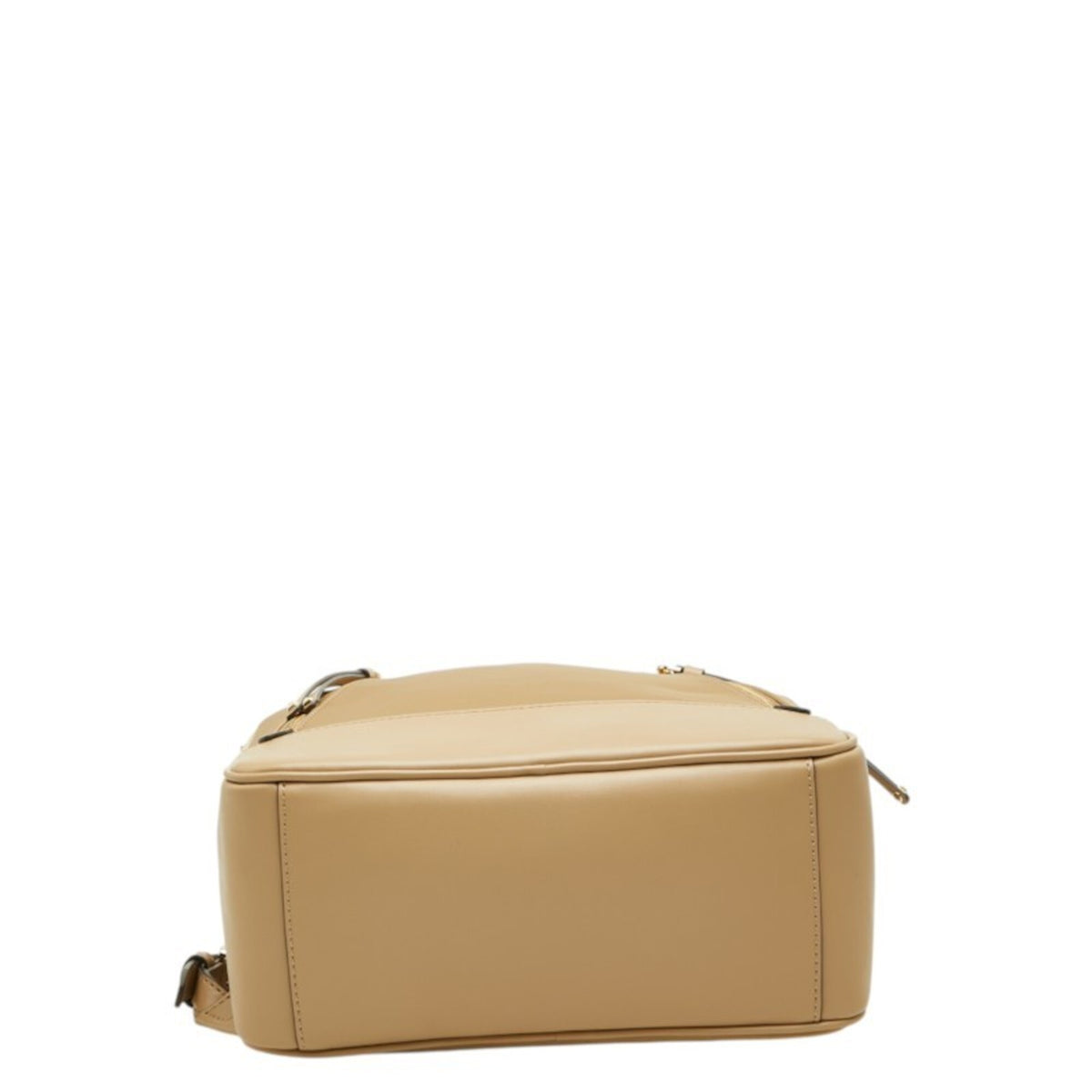 Michael Kors Beige Nylon Leather Backpack (Pre-Owned)
