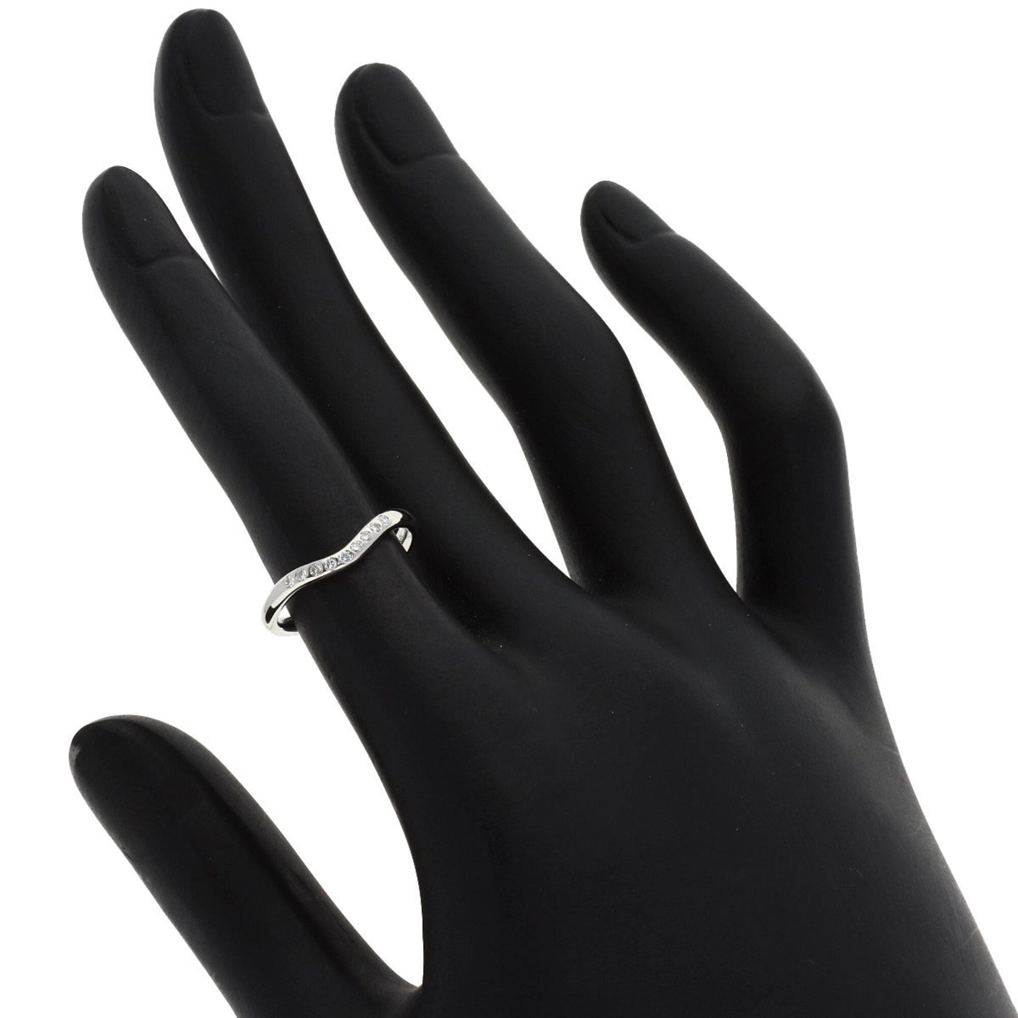 Tiffany Platinum 950 Band Ring (Pre-Owned)