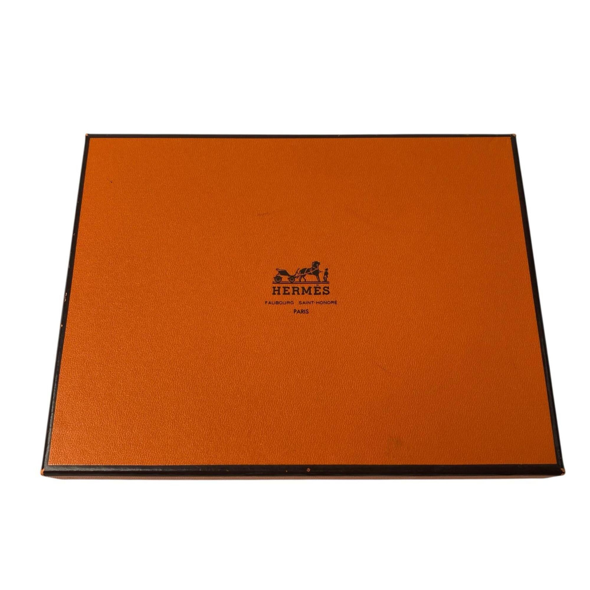 Hermes Dark Brown Leather Wallet (Bi-Fold) (Pre-Owned)