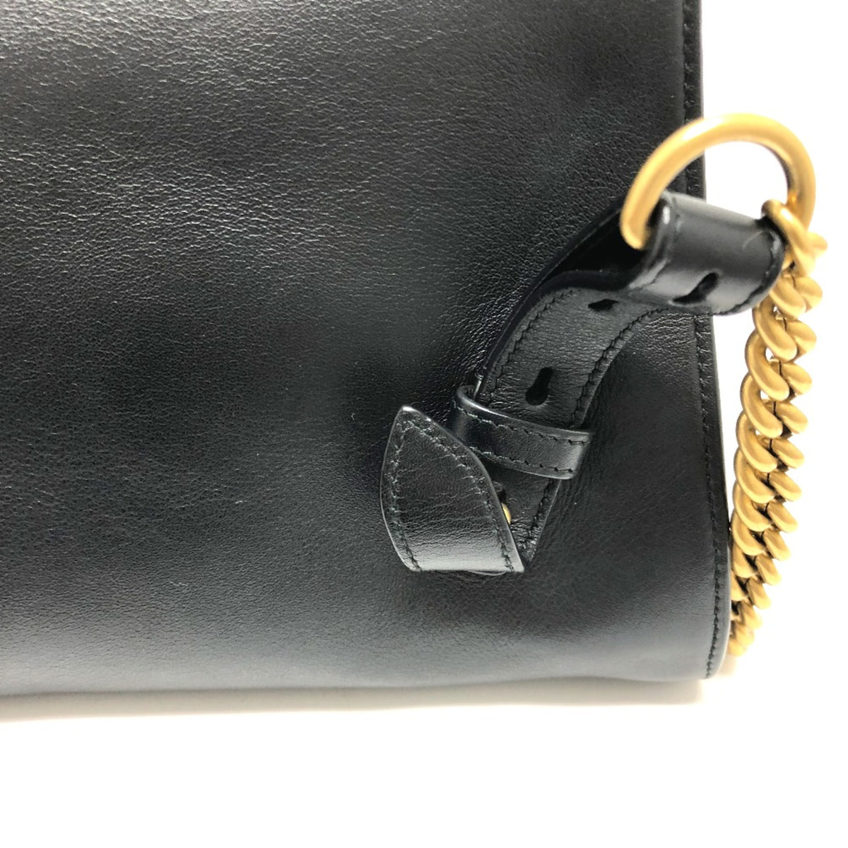 Gucci Black Leather Backpack (Pre-Owned)
