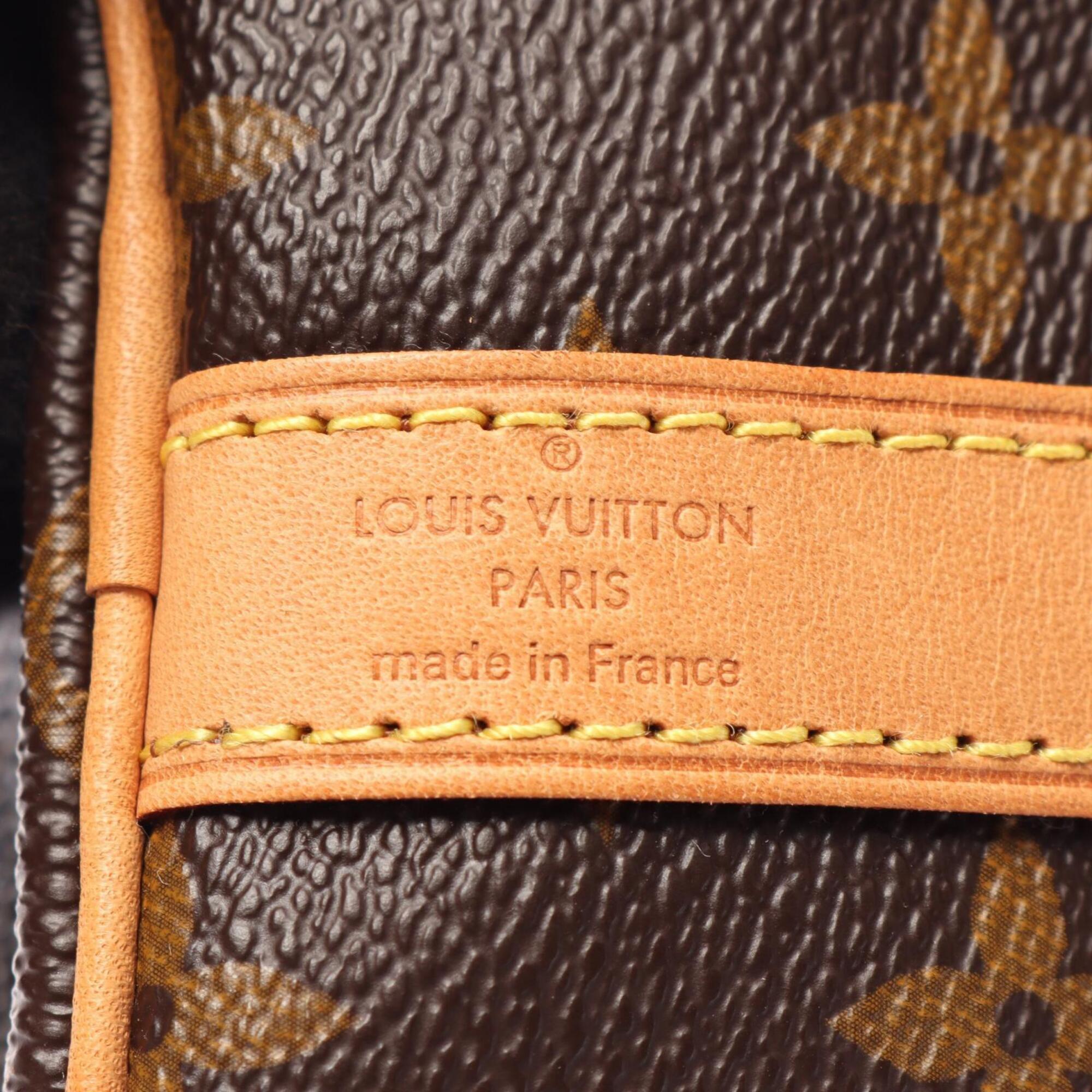 Louis Vuitton Brown Pvc Leather Handbag (Pre-Owned)