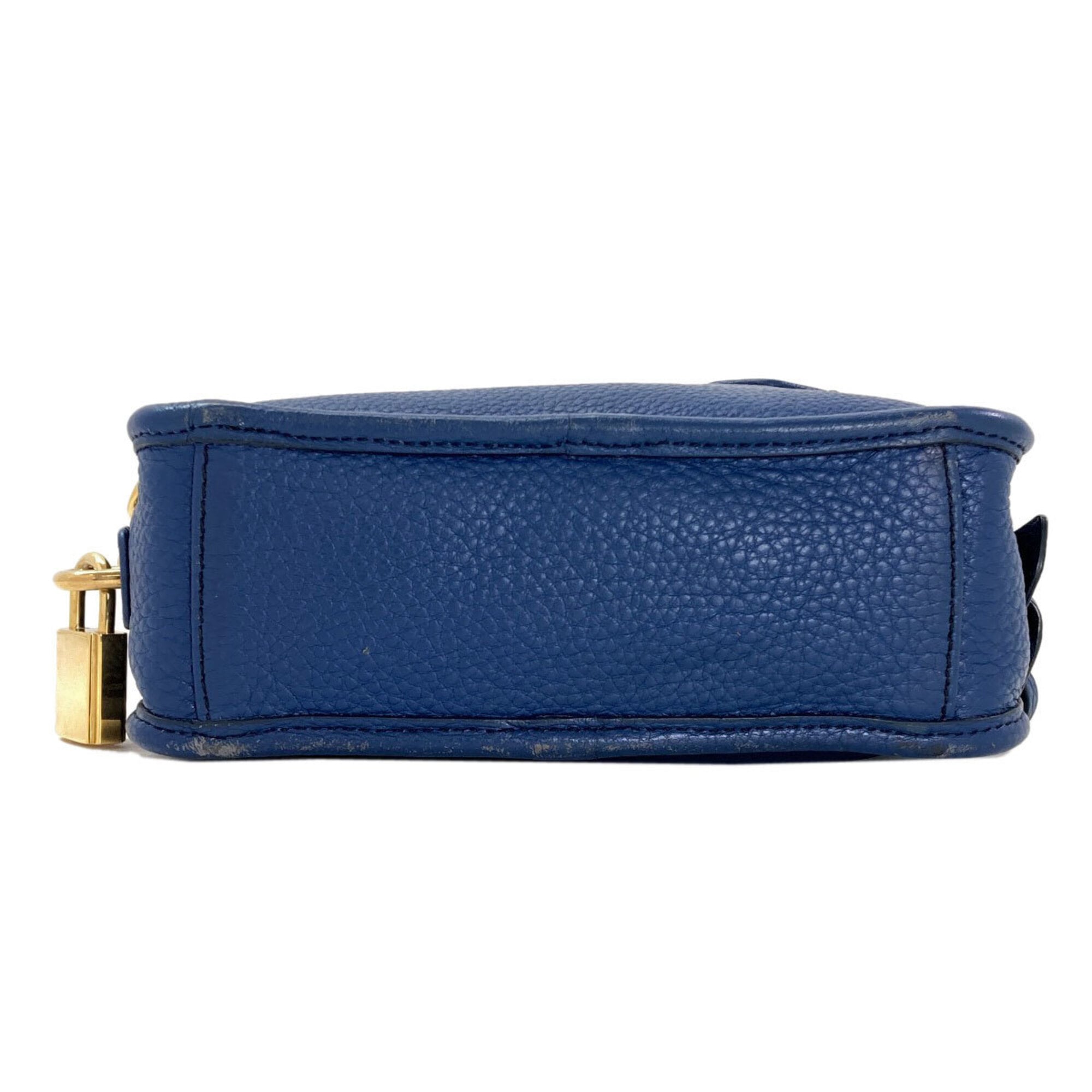 Miu Miu Blue Leather Handbag (Pre-Owned)