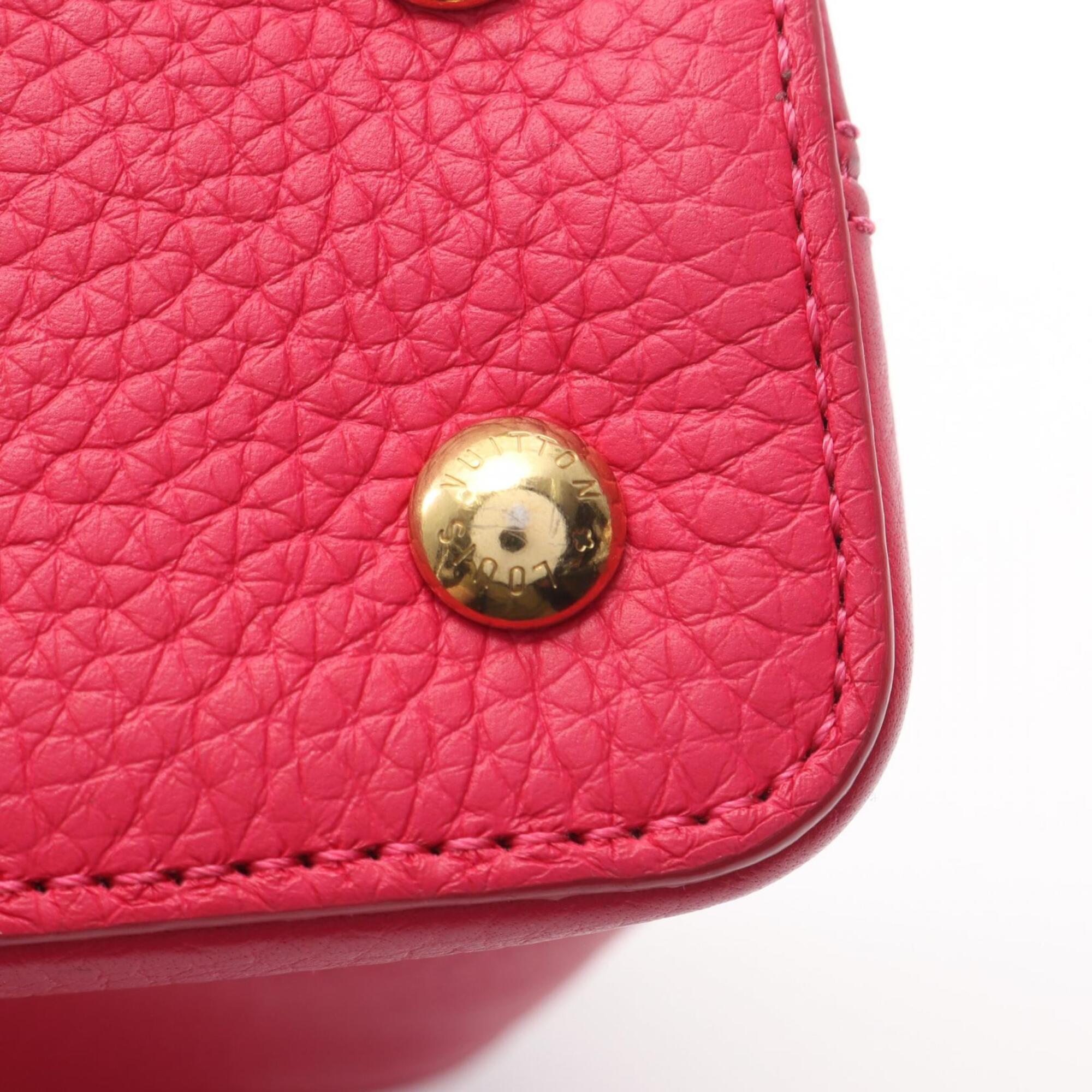 Louis Vuitton Pink Leather Handbag (Pre-Owned)
