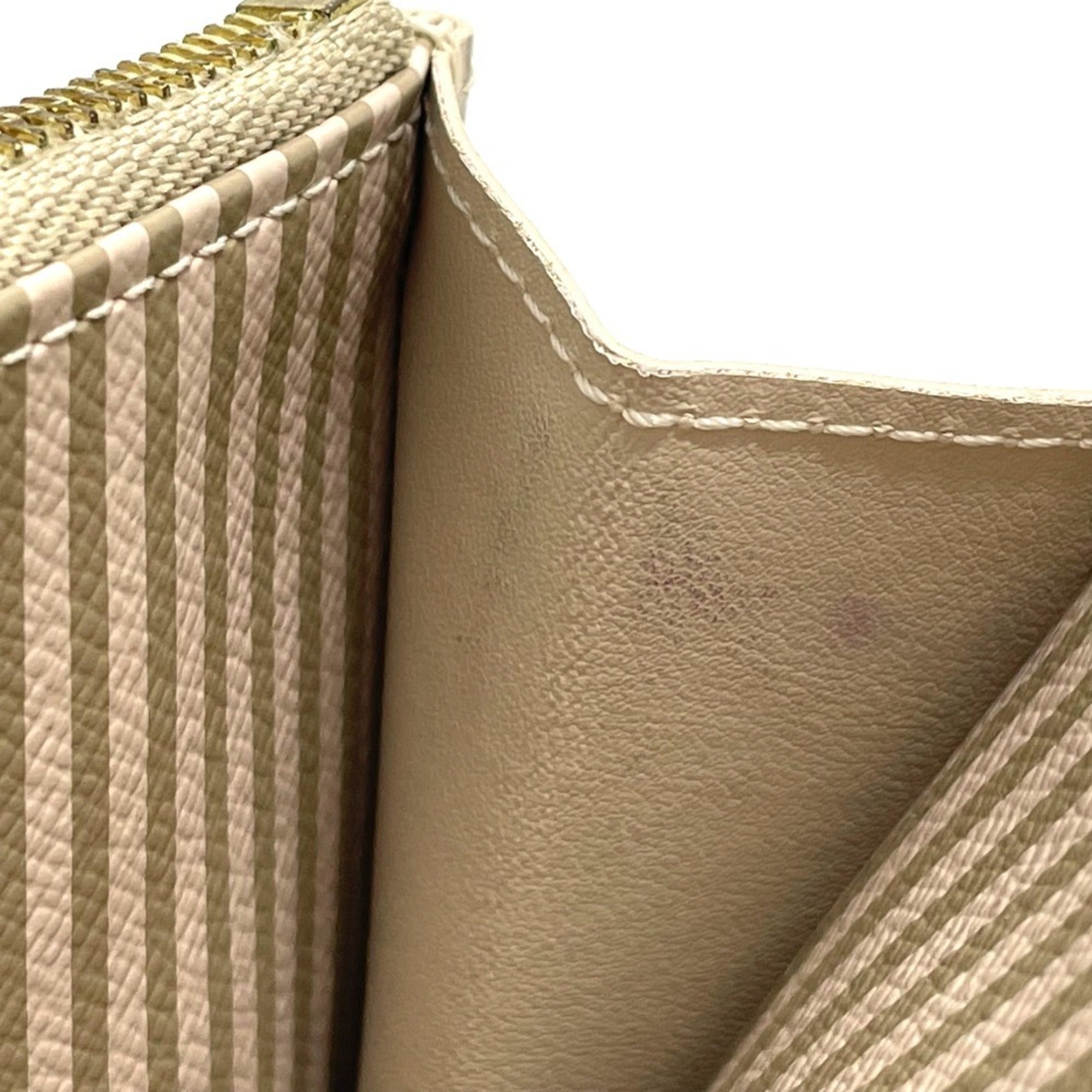Louis Vuitton Damier Brown Damier Canvas Ebene Damier Canvas Long Wallet (Bi-Fold) (Pre-Owned)