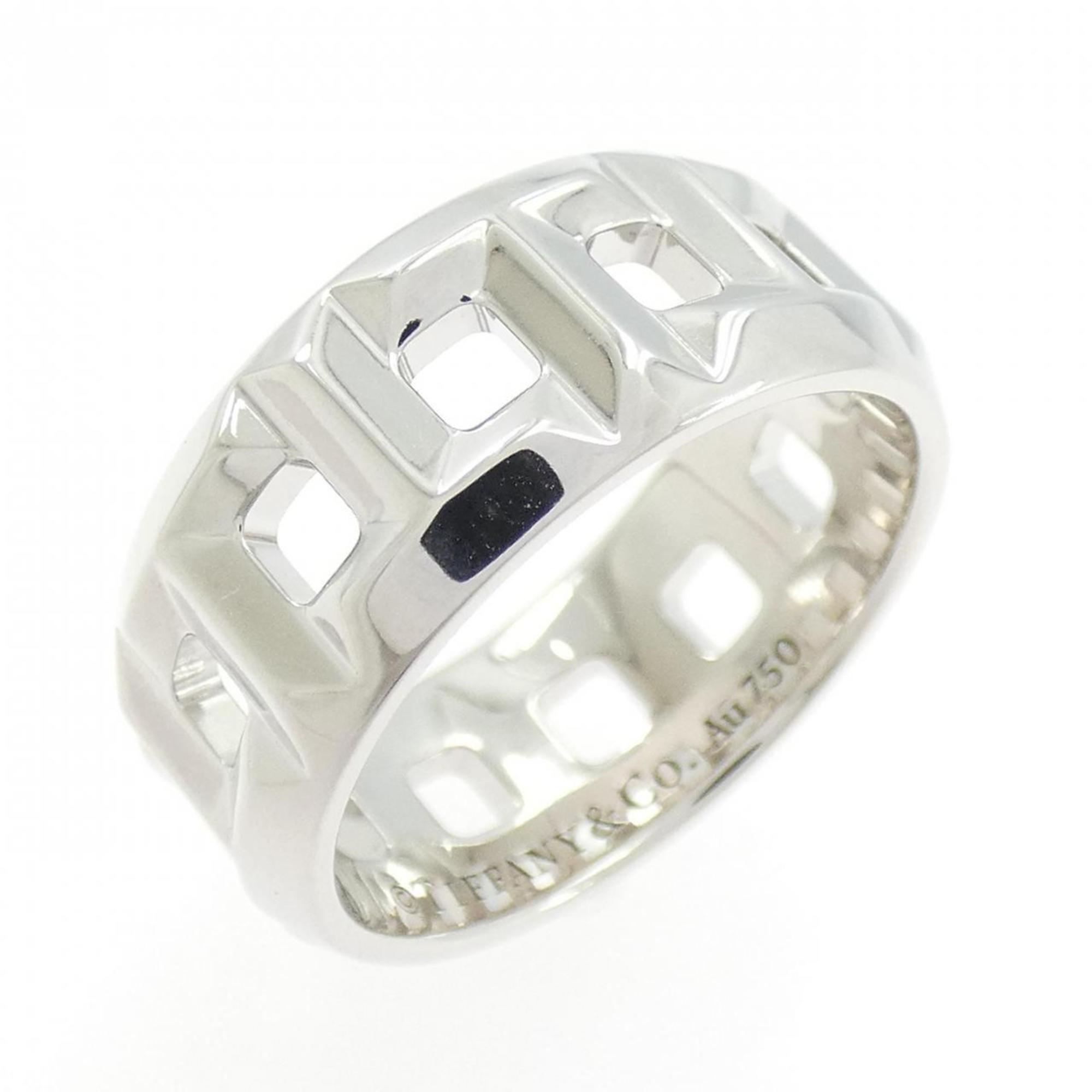 Tiffany White Gold (18K) Band Ring (Pre-Owned)