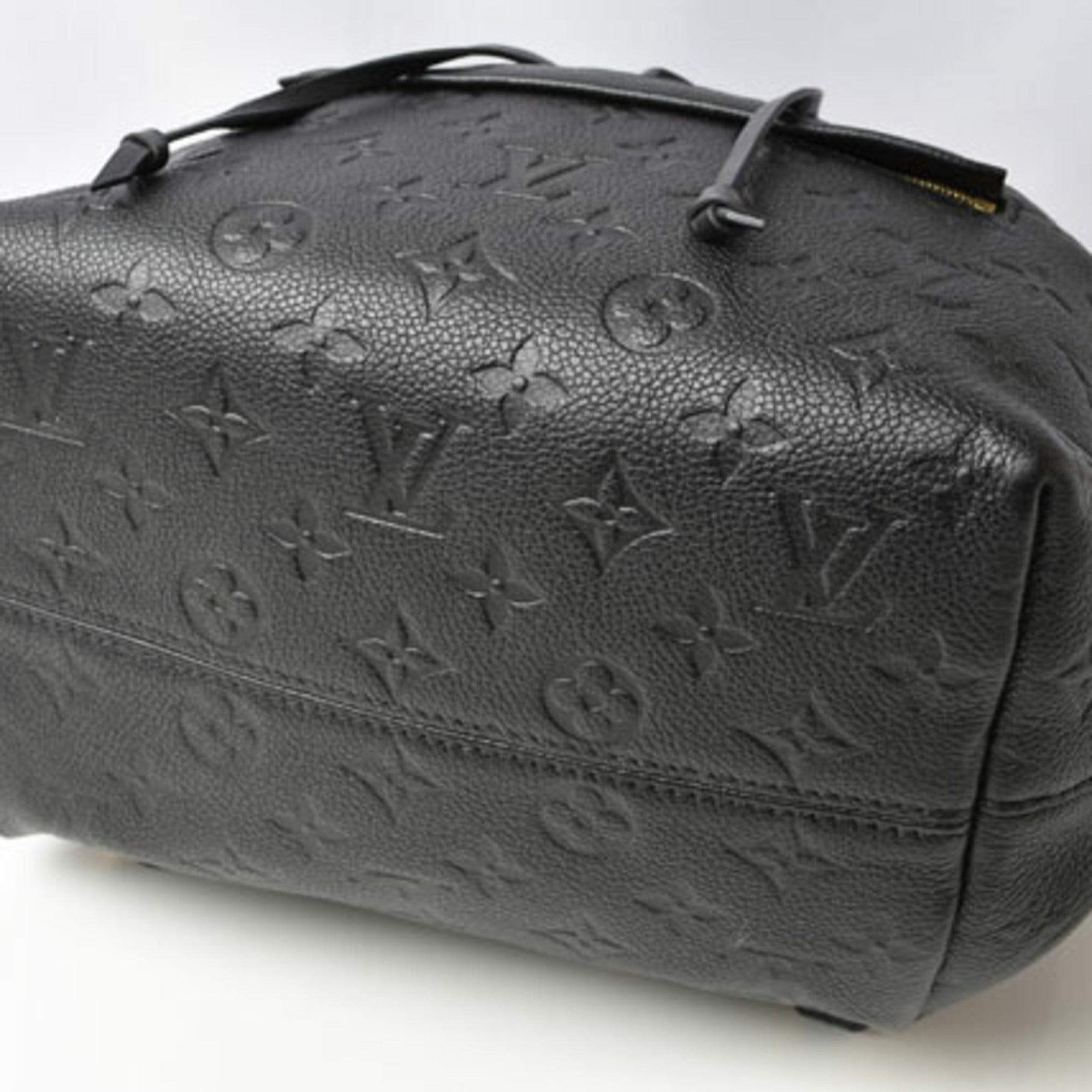 Louis Vuitton Black Monogram Empreinte Leather Backpack (Pre-Owned)