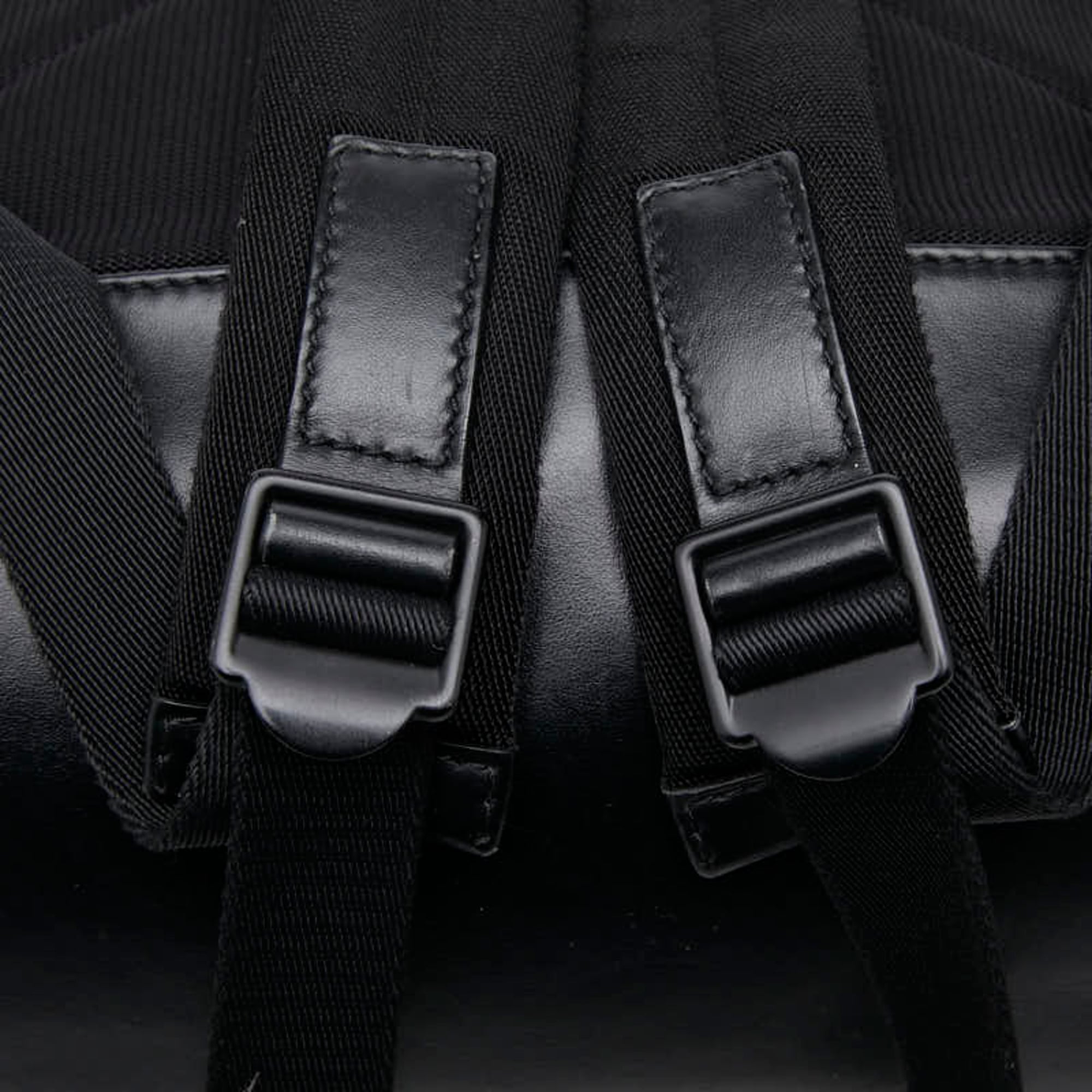 Burberry Black Pvc Backpack (Pre-Owned)