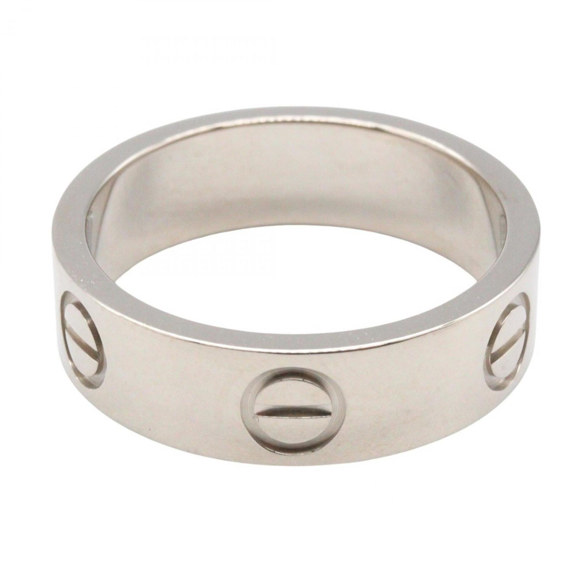 Cartier Silver White Gold (18K) Band Ring (Pre-Owned)