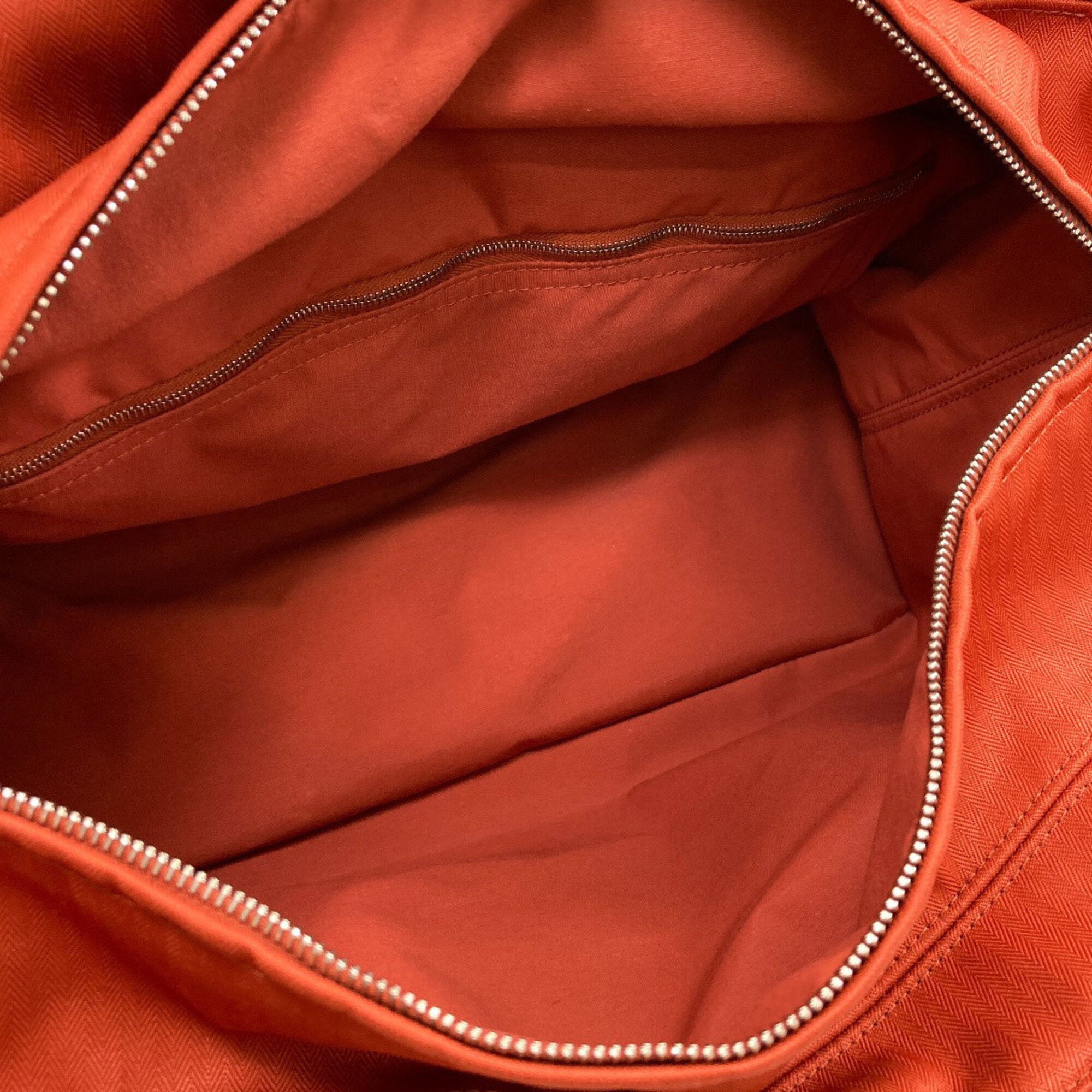 Hermes Orange Cotton Polyester Tote Bag (Pre-Owned)