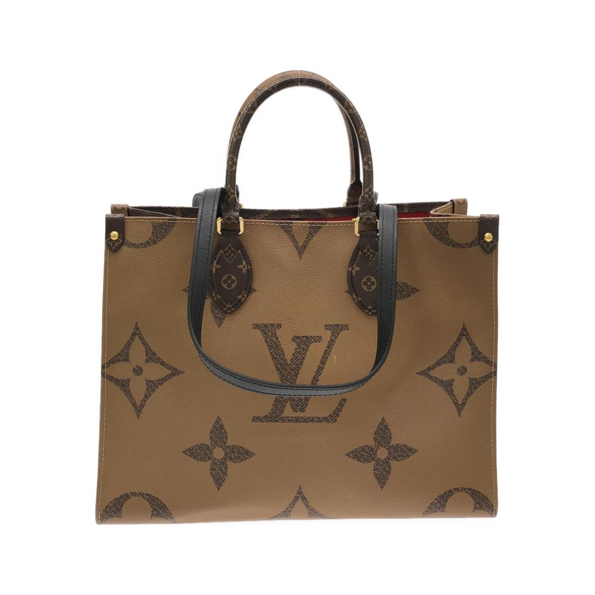 Louis Vuitton Marron Coated Canvas Handbag (Pre-Owned)