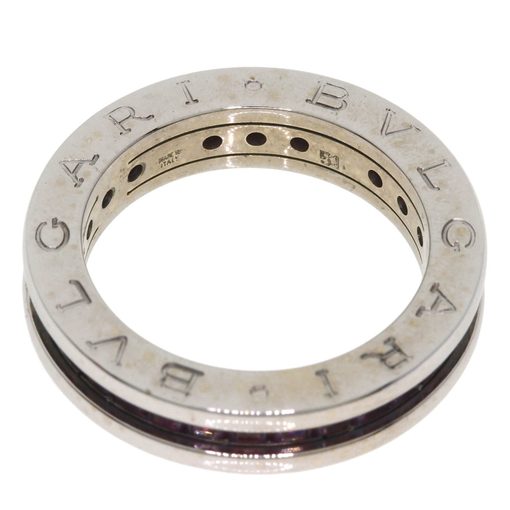 Bvlgari White Gold (18K) Band Ring (Pre-Owned)