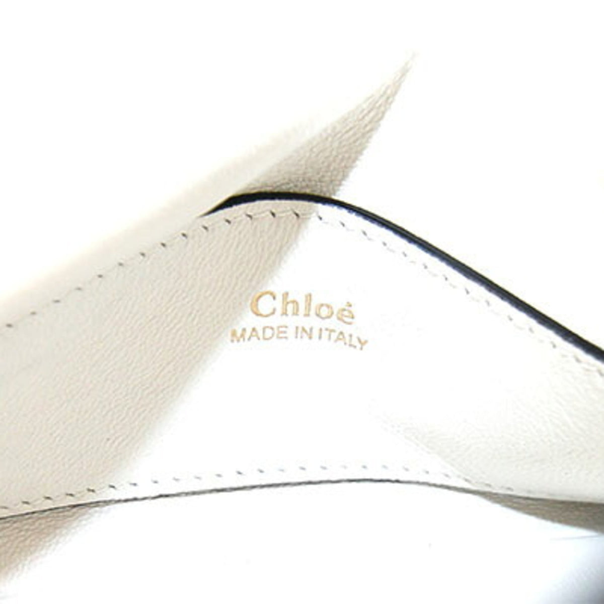 Chloé Off-White Leather Handbag (Pre-Owned)