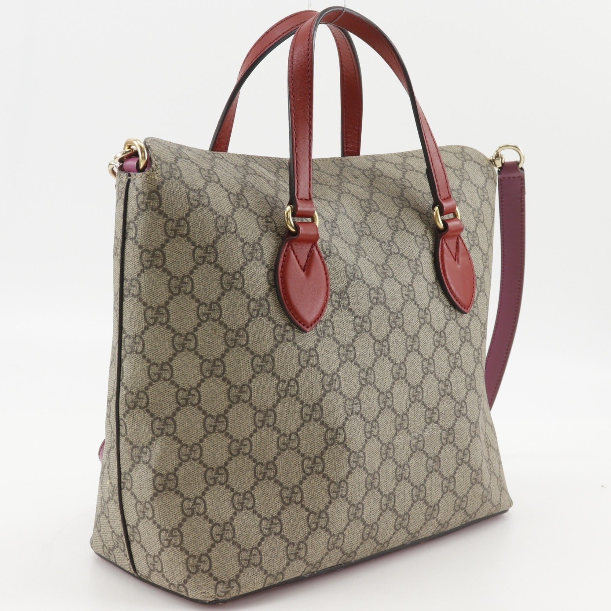 Gucci Brown Leather Handbag (Pre-Owned)
