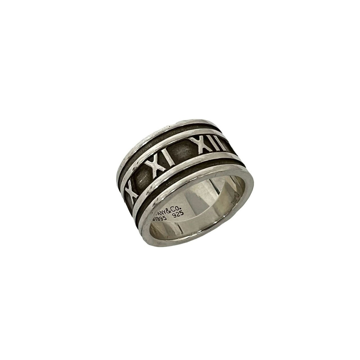 Tiffany Silver Silver 925 Band Ring (Pre-Owned)