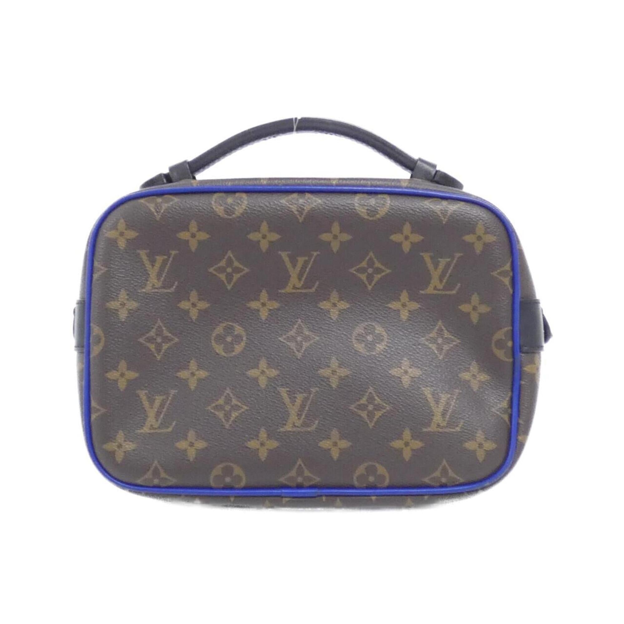 Louis Vuitton Blue Marron Coated Canvas Shoulder Bag (Pre-Owned)