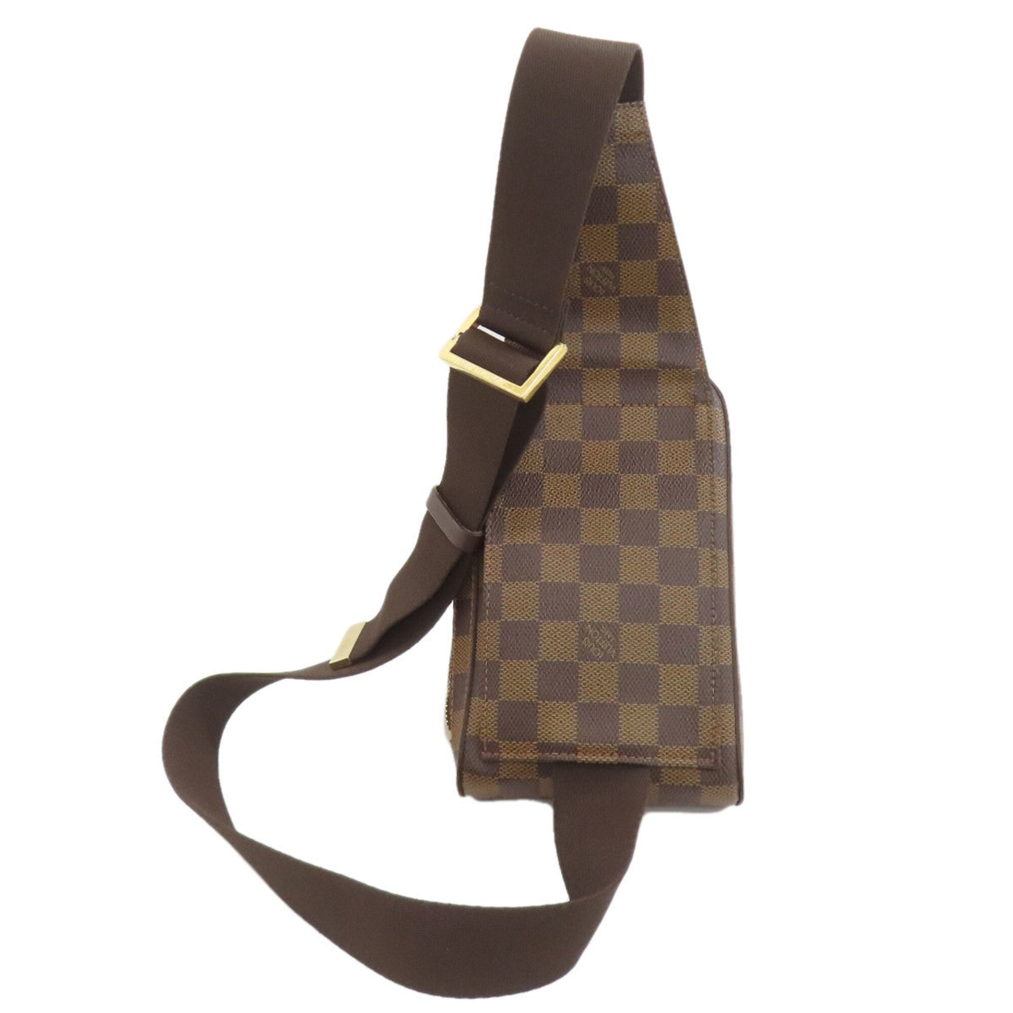 Louis Vuitton Damier Canvas Ebene Damier Canvas Sling Bag (Pre-Owned)