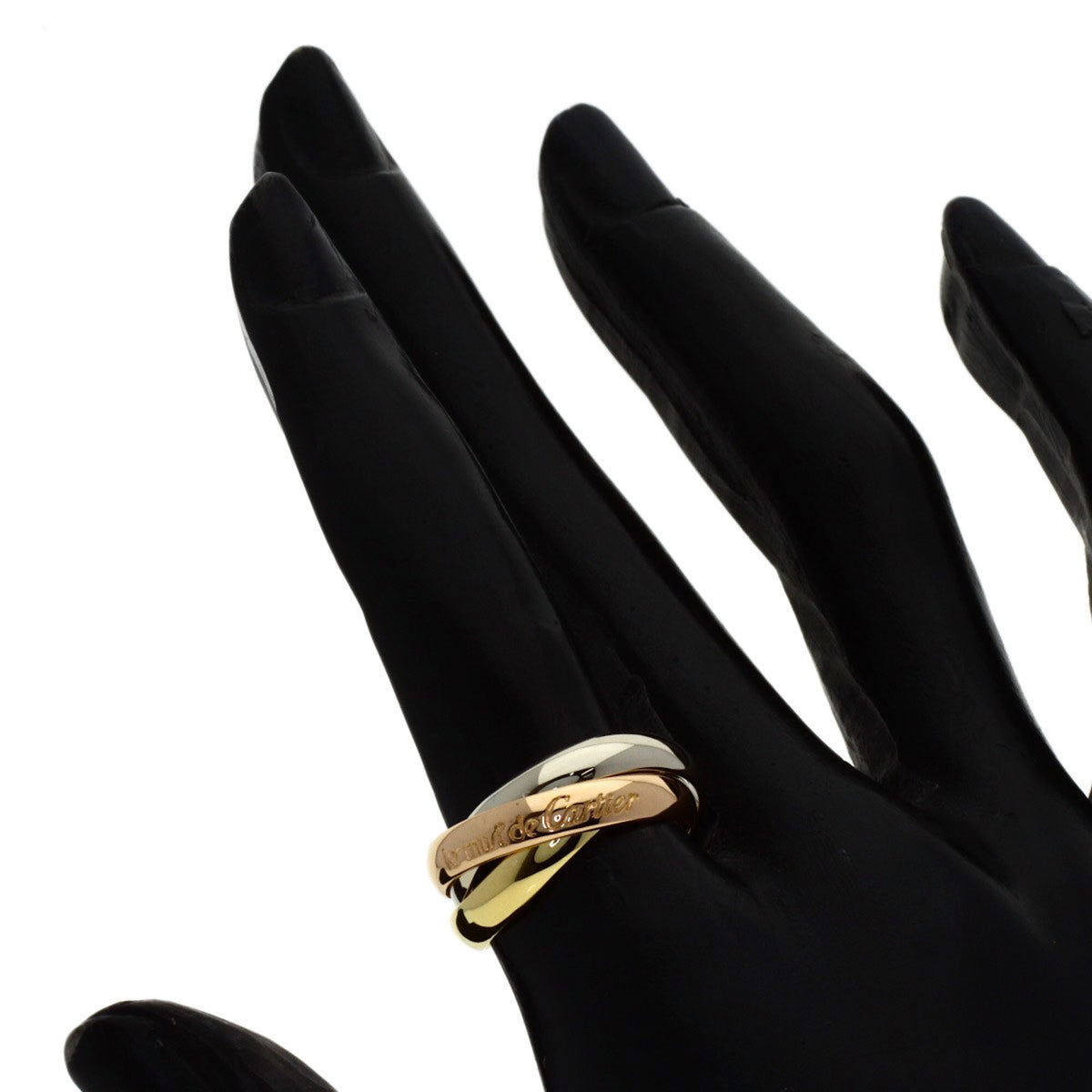Cartier Yellow Gold (18K) Pink Gold (18K) White Gold (18K) Band Ring (Pre-Owned)