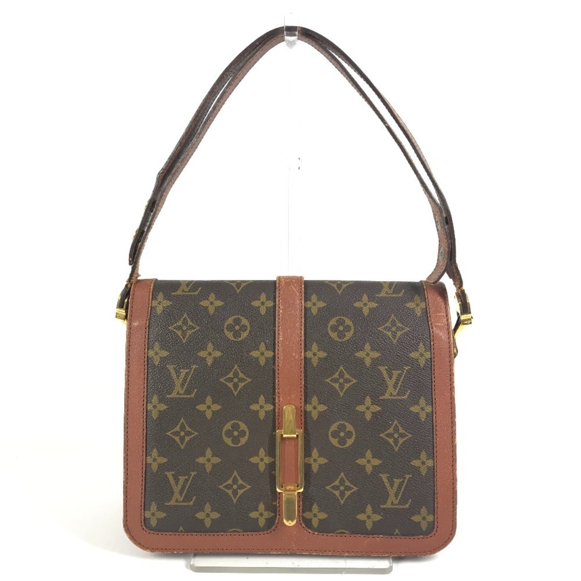 Louis Vuitton Brown Monogram Canvas Pochette Shoulder Bag (Pre-Owned)