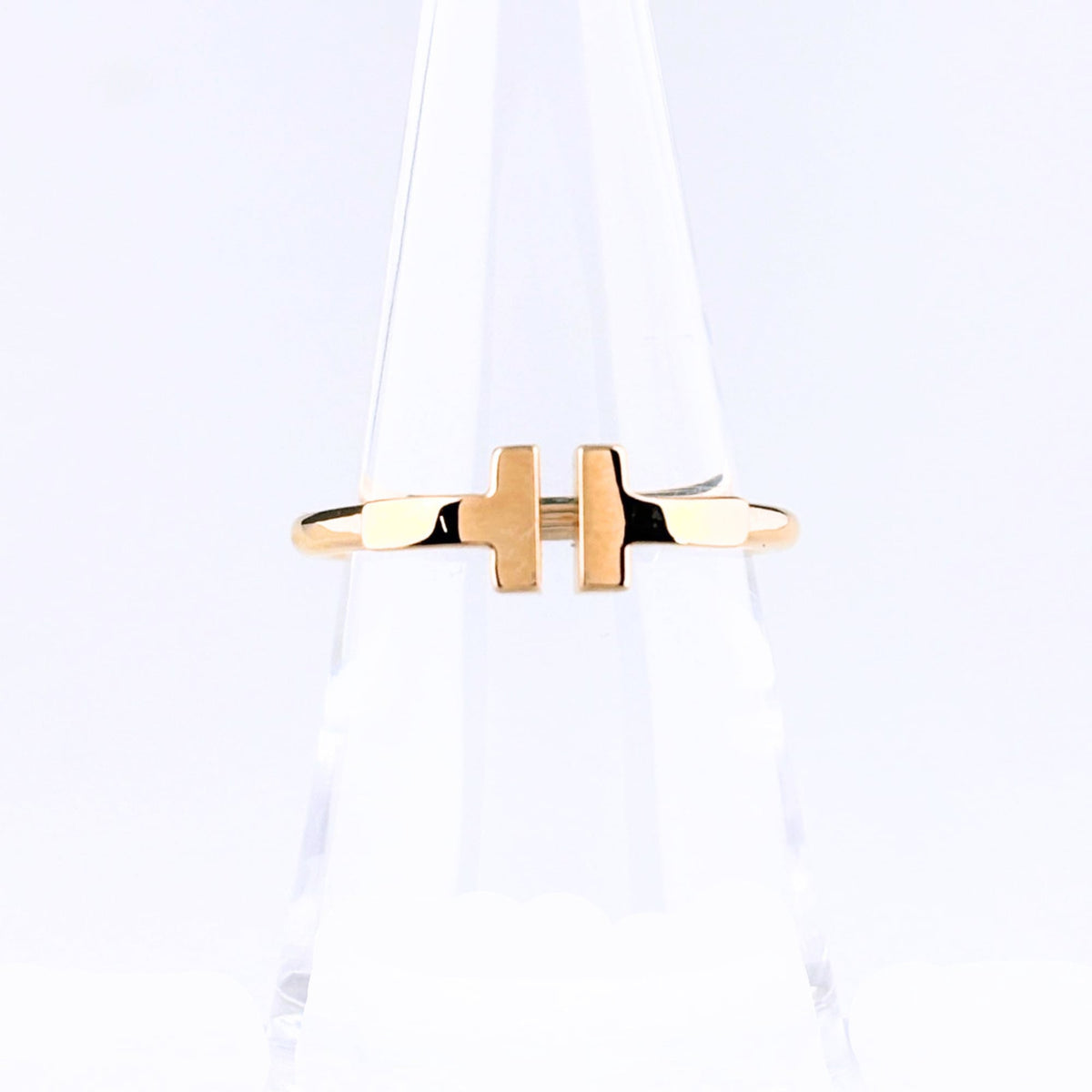 Tiffany Pink Gold (18K) Band Ring (Pre-Owned)