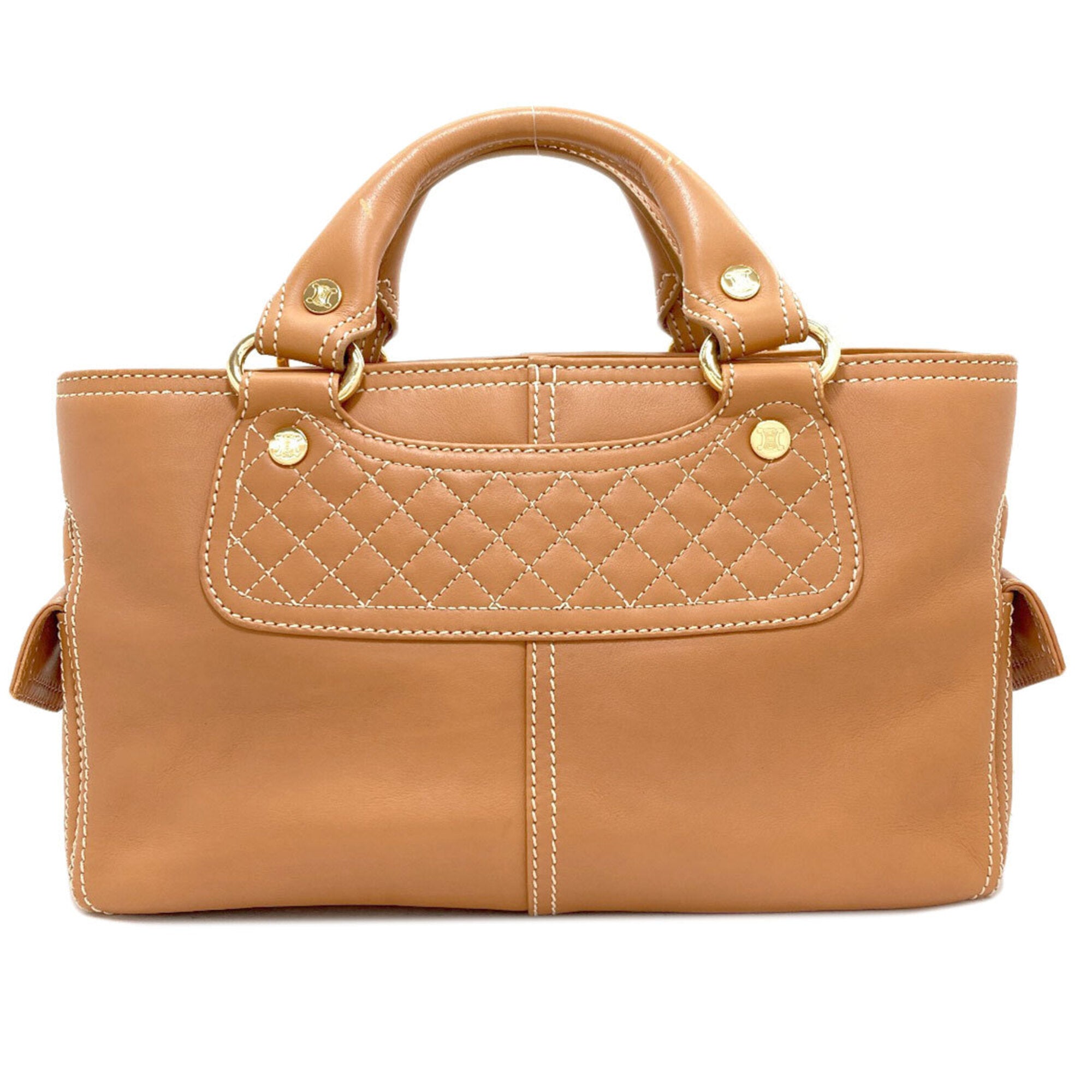 Celine Brown Leather Handbag (Pre-Owned)