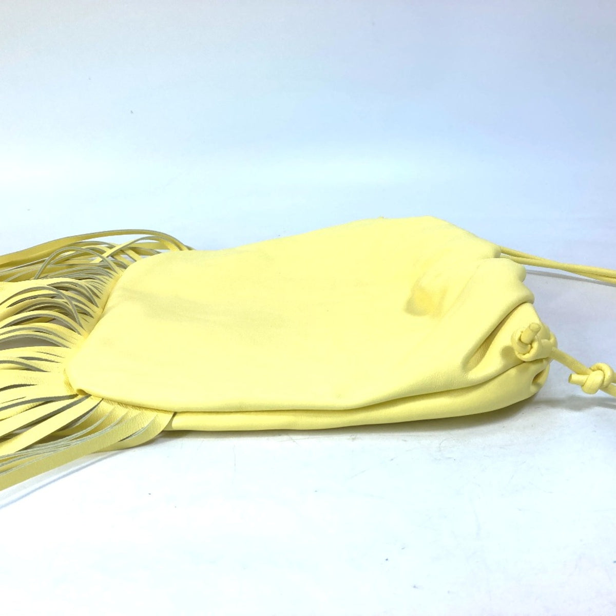 Bottega Veneta Yellow Leather Shoulder Bag (Pre-Owned)