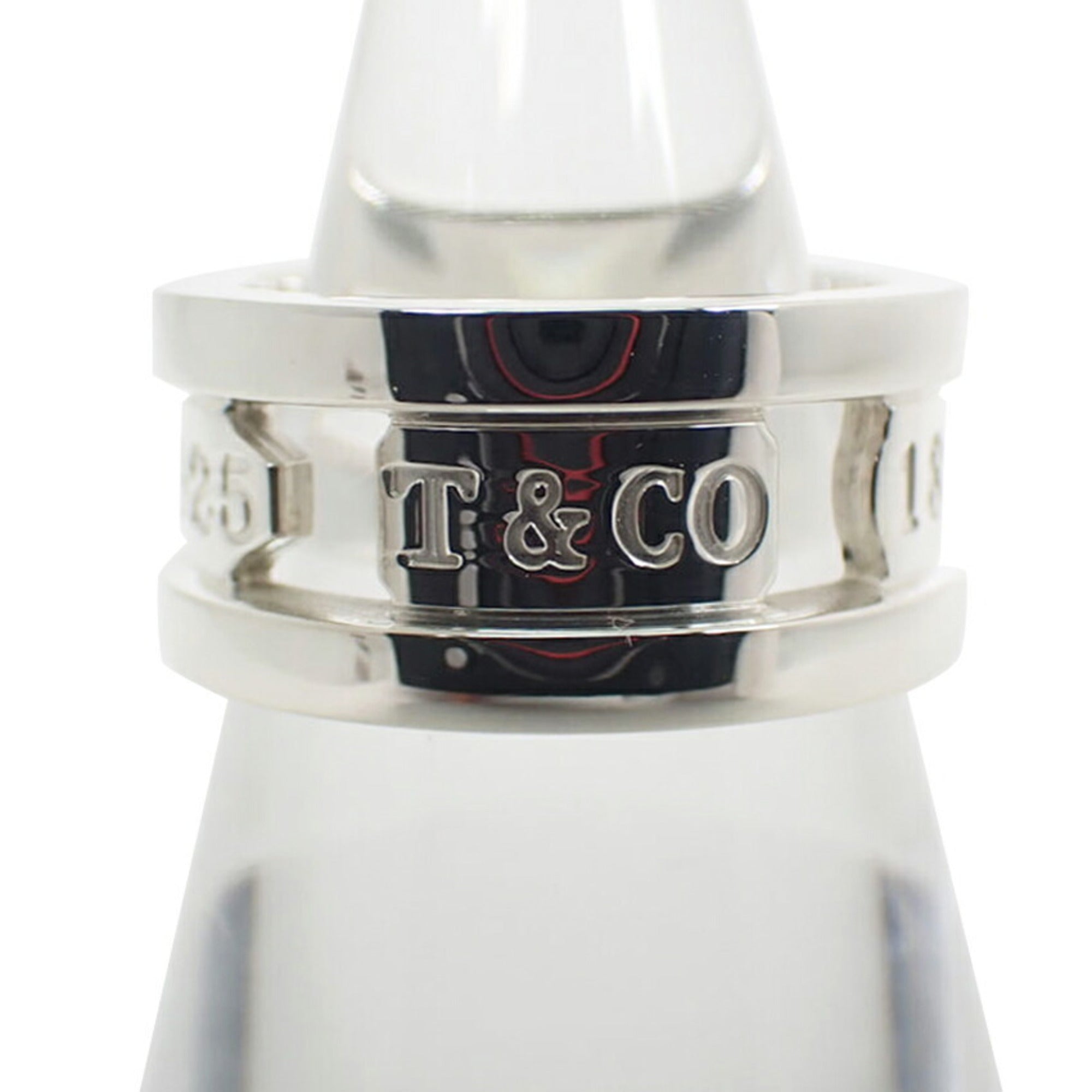 Tiffany Sterling Silver 925 Band Ring (Pre-Owned)