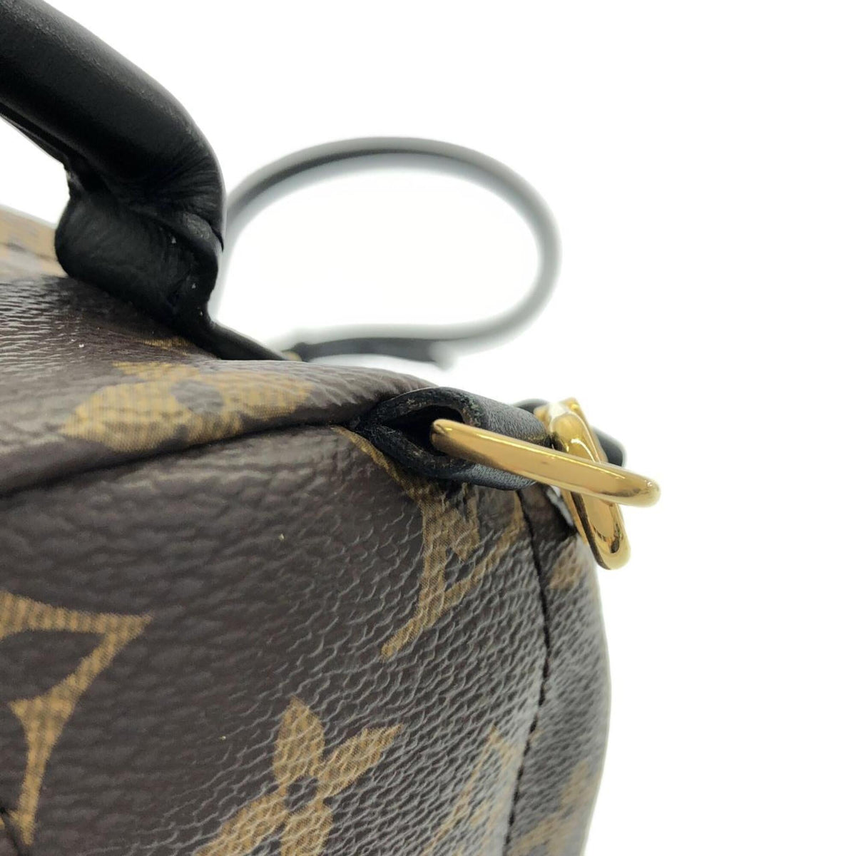Louis Vuitton Brown Coated Canvas Backpack (Pre-Owned)