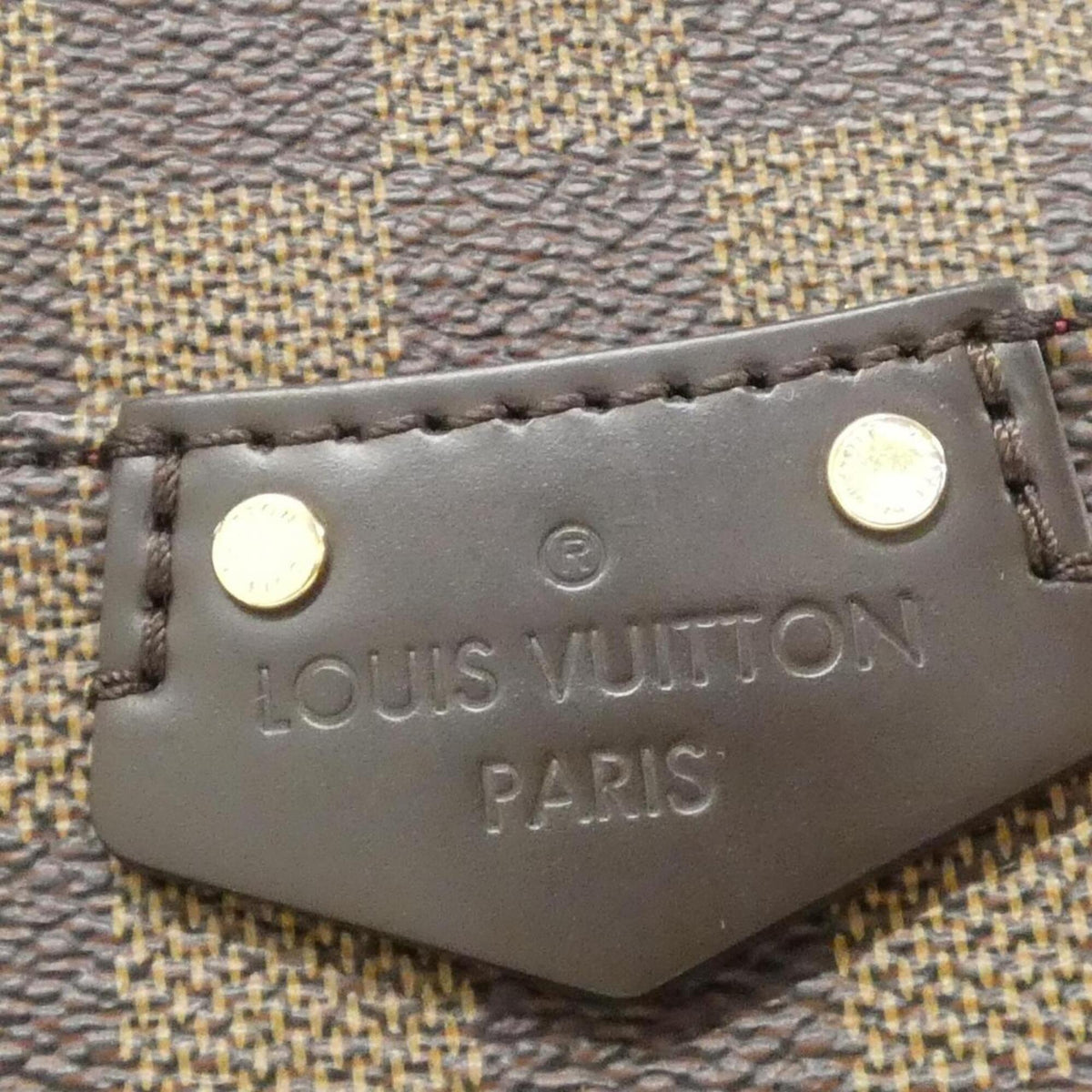 Louis Vuitton Ebene Coated Canvas Shoulder Bag (Pre-Owned)