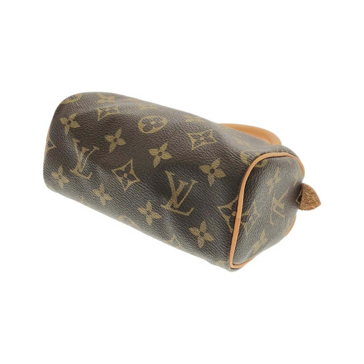 Louis Vuitton Monogram Marron Coated Canvas Boston Bag (Pre-Owned)