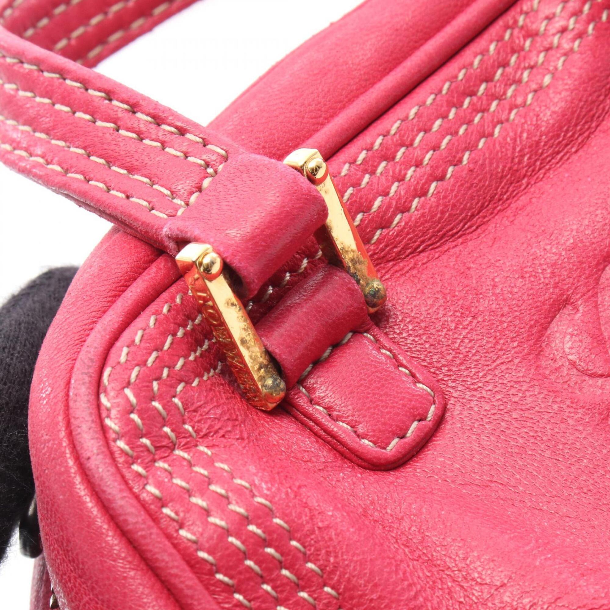 Loewe Pink Leather Handbag (Pre-Owned)