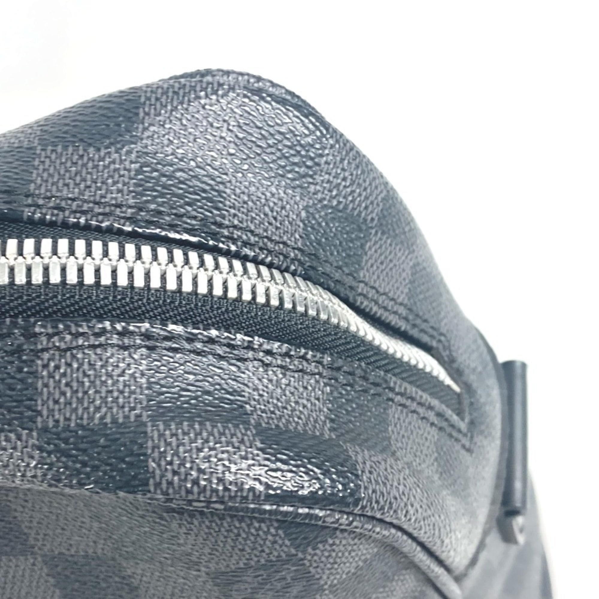 Louis Vuitton Black Damier Graphite Handbag Tote Bag (Pre-Owned)