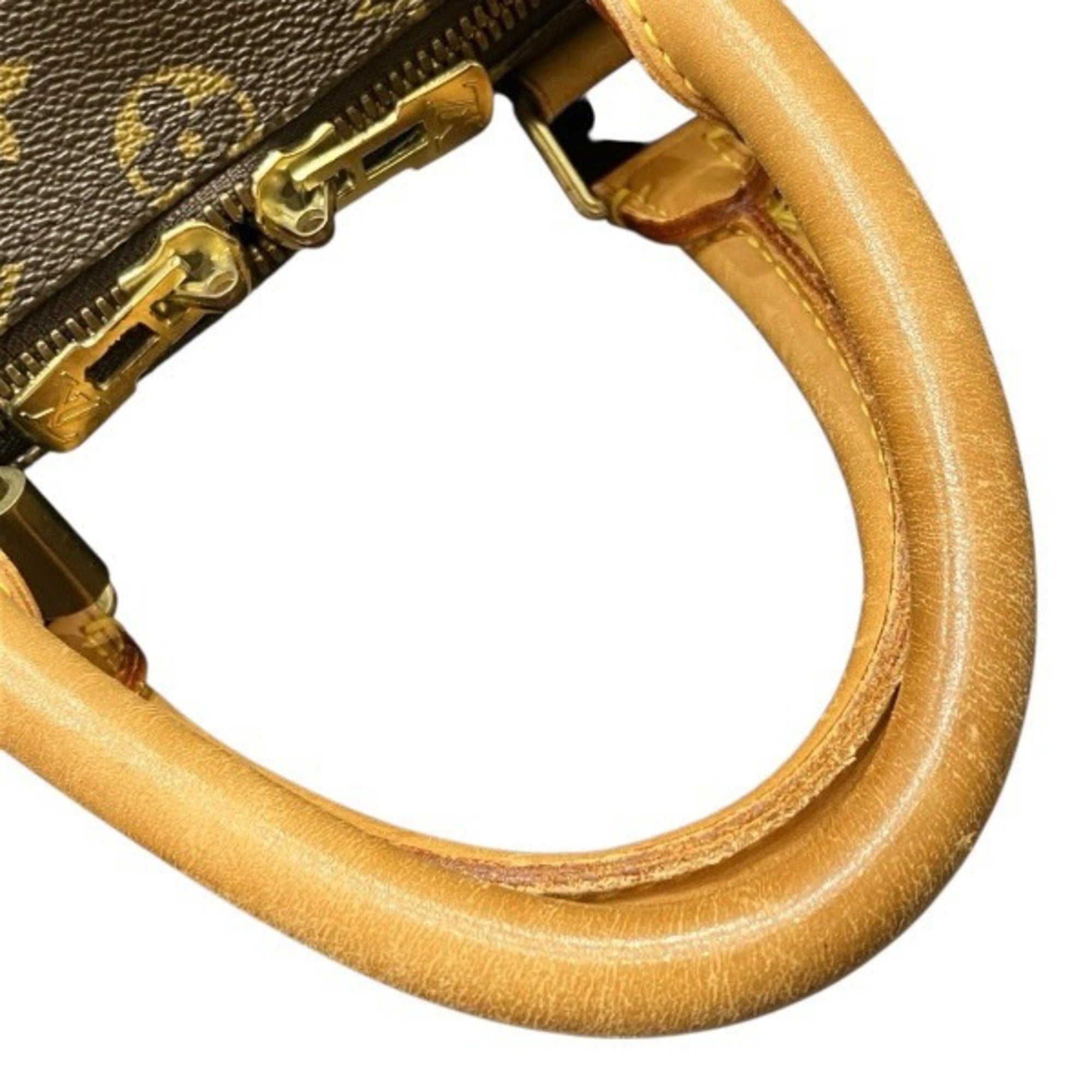 Louis Vuitton Brown Monogram Boston Bag Handbag (Pre-Owned)