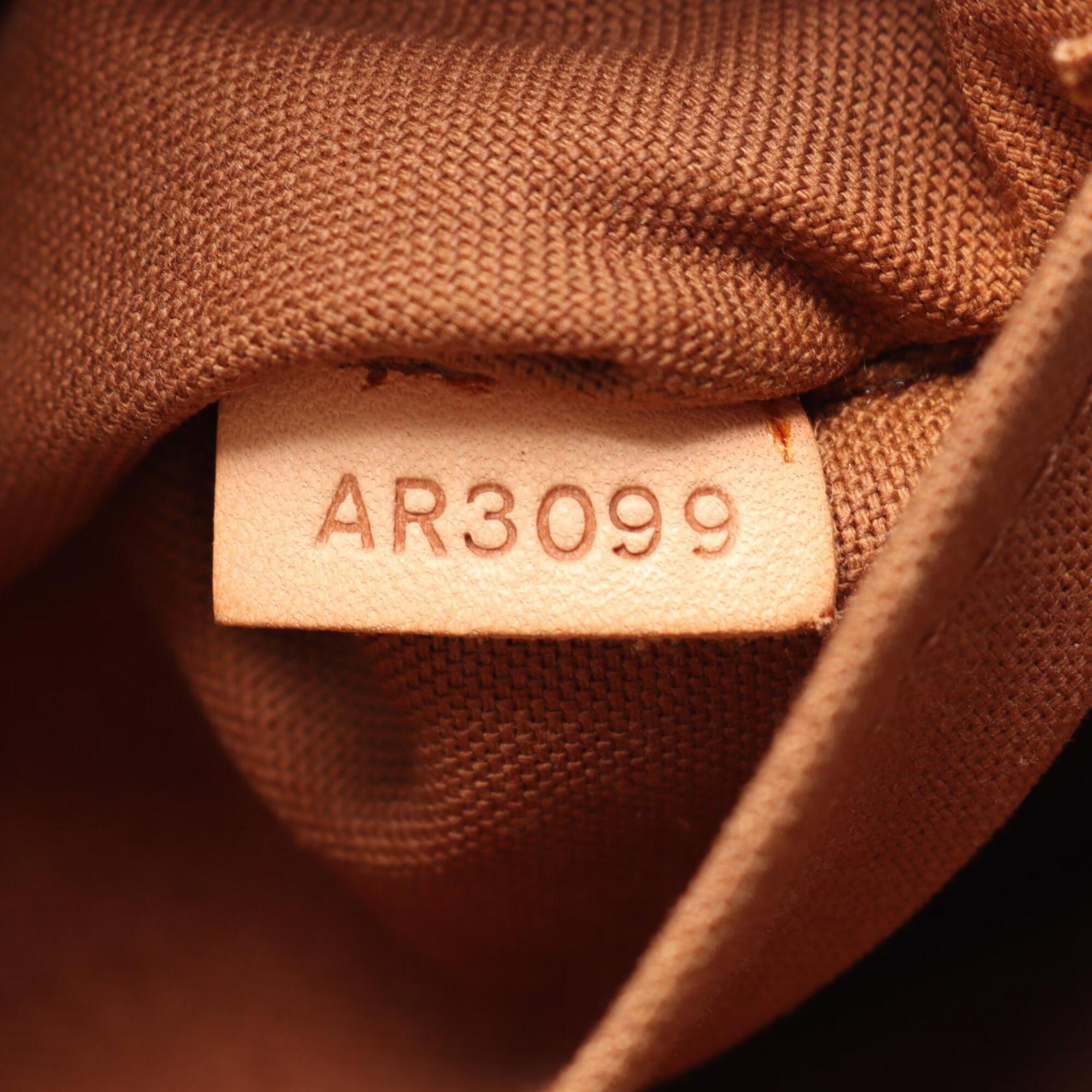 Louis Vuitton Brown Monogram Monogram Leather Handbag (Pre-Owned)