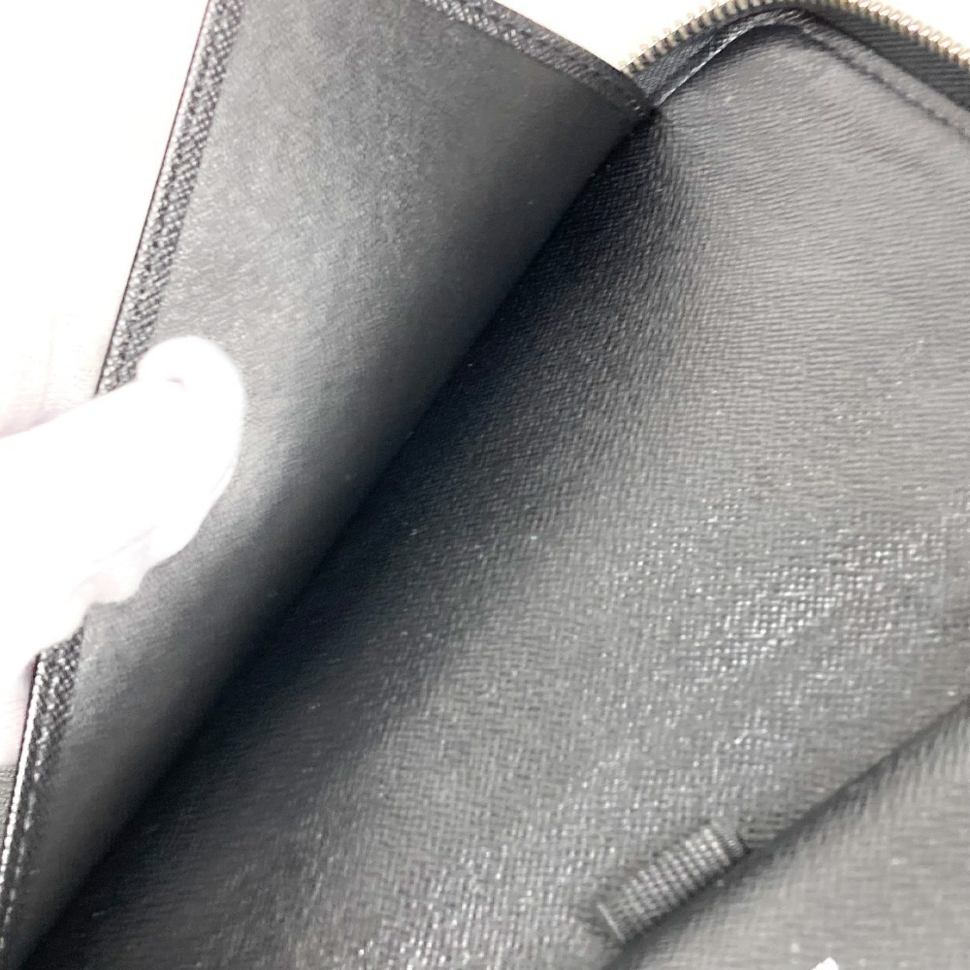 Louis Vuitton Black Damier Graphite Damier Graphite Long Wallet (Bi-Fold) (Pre-Owned)