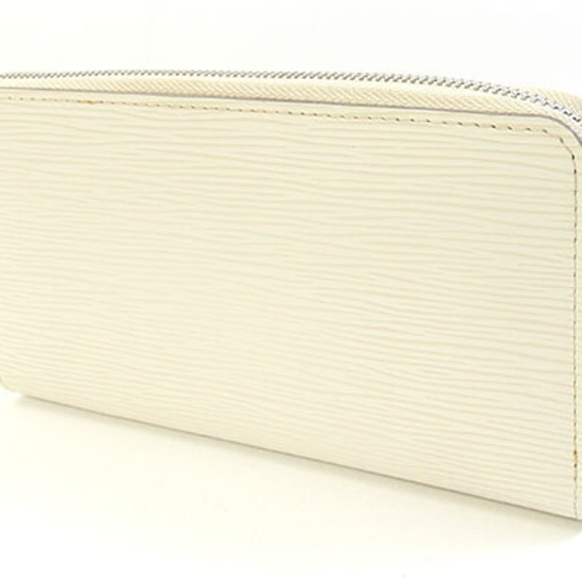 Louis Vuitton Lv Off White Off-White Epi Leather Long Wallet (Bi-Fold) (Pre-Owned)