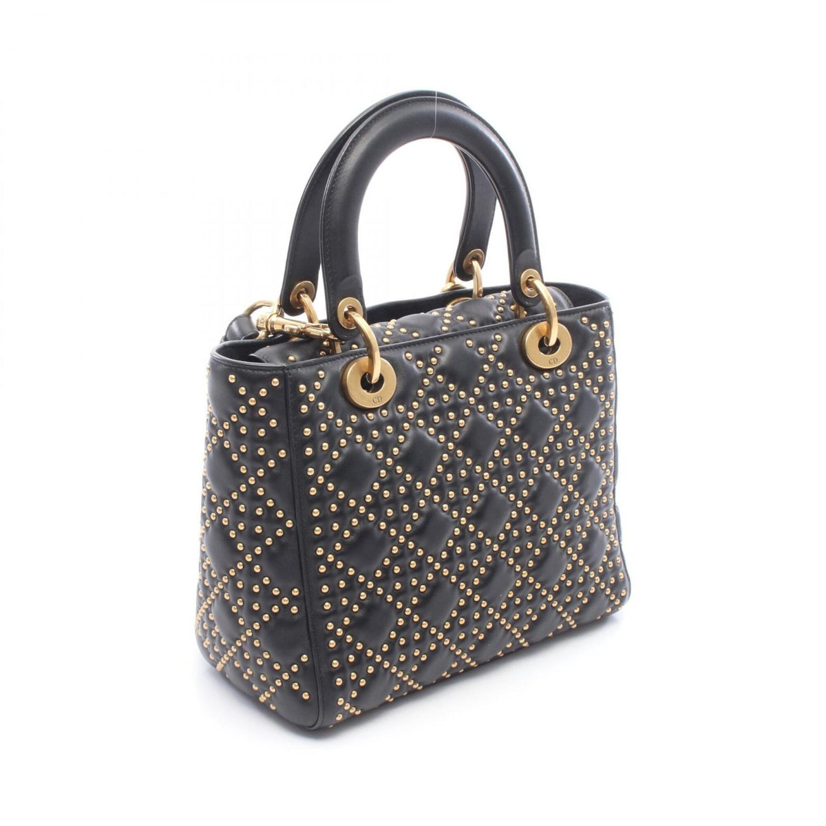 Christian Dior Black Leather Handbag (Pre-Owned)