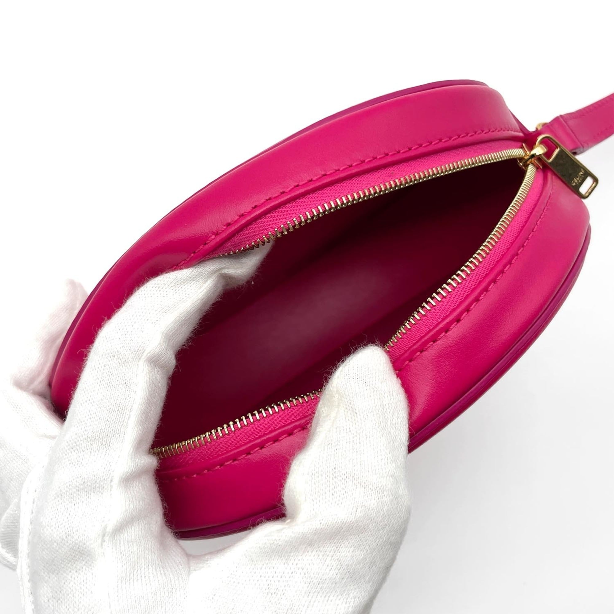 Celine Pink Leather Shoulder Bag (Pre-Owned)
