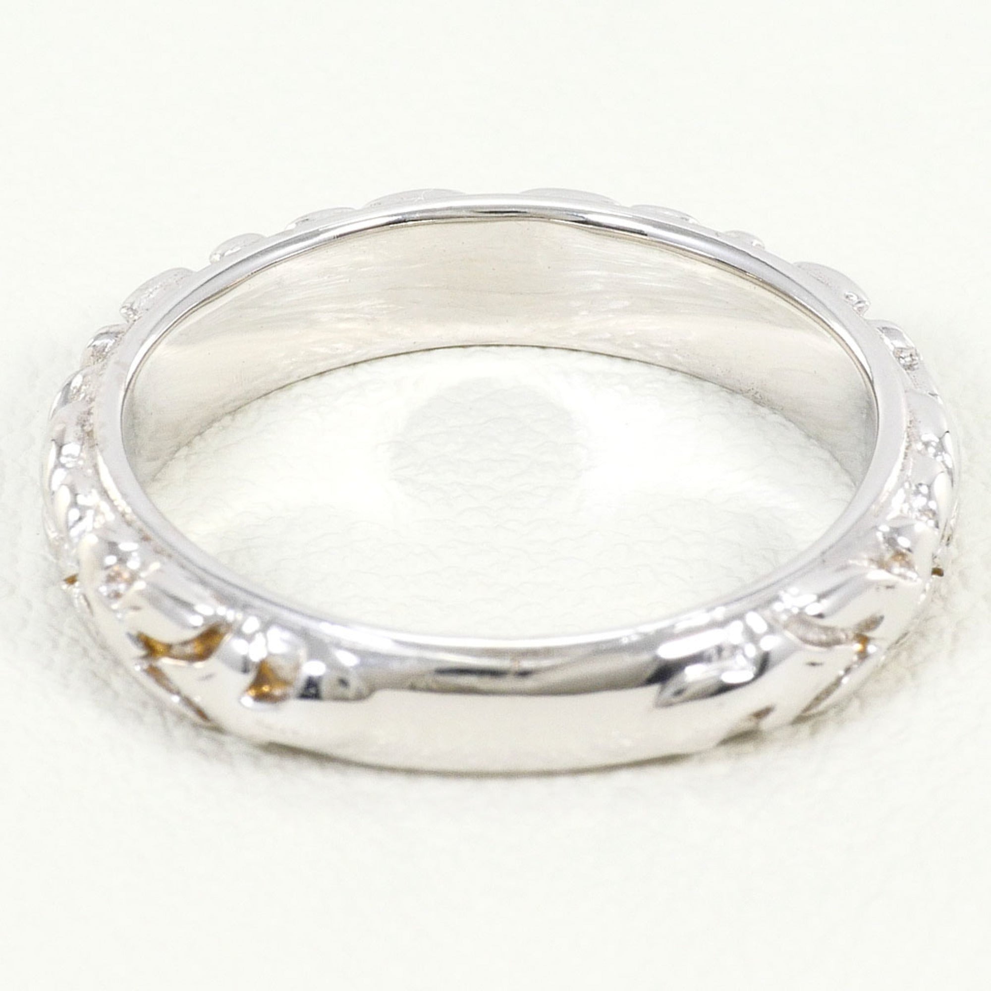 Unbranded White Gold White Gold (18K) Band Ring (Pre-Owned)