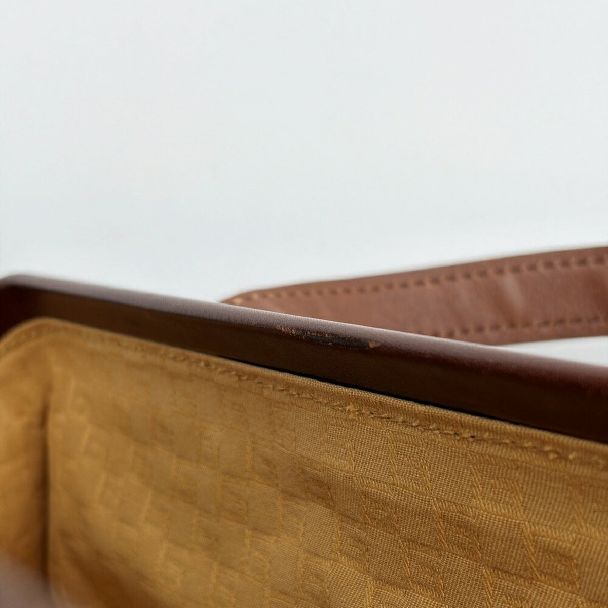 Gucci Brown Leather Handbag (Pre-Owned)