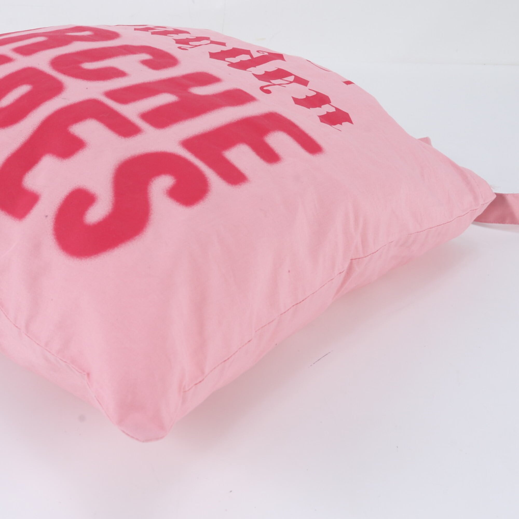 Gucci Pink Cotton Handbag Tote Bag (Pre-Owned)