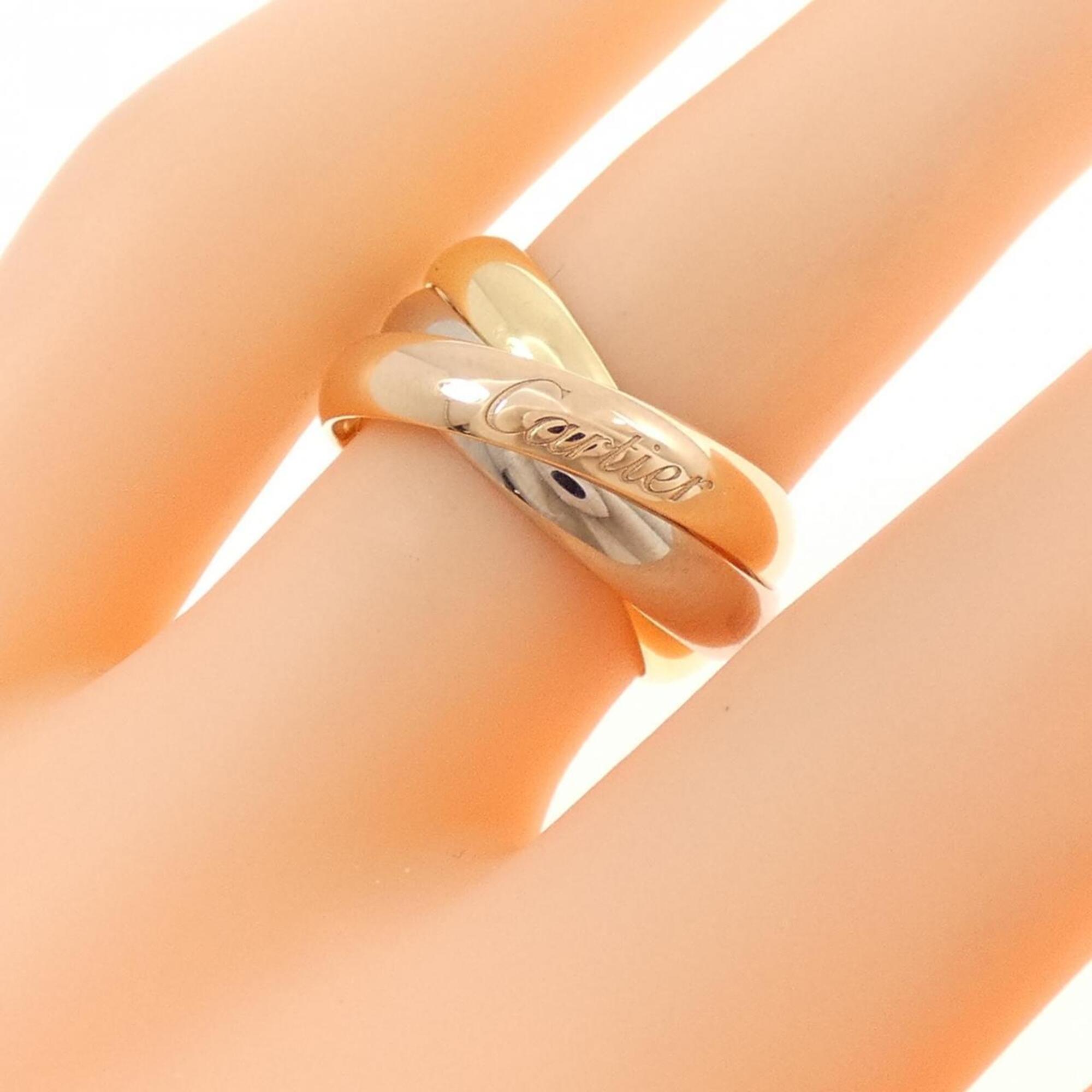 Cartier Yellow Gold (18K) Pink Gold (18K) White Gold (18K) Band Ring (Pre-Owned)