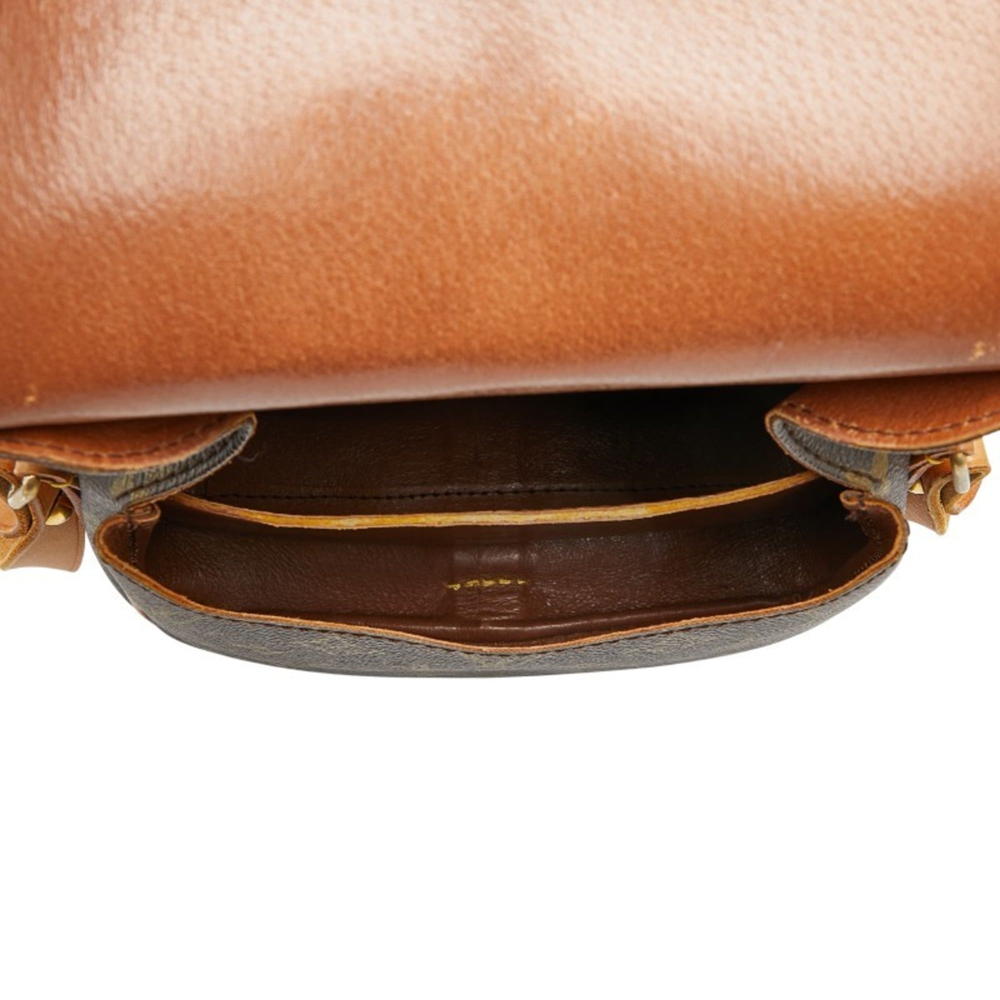 Louis Vuitton Brown Pvc Leather Shoulder Bag (Pre-Owned)