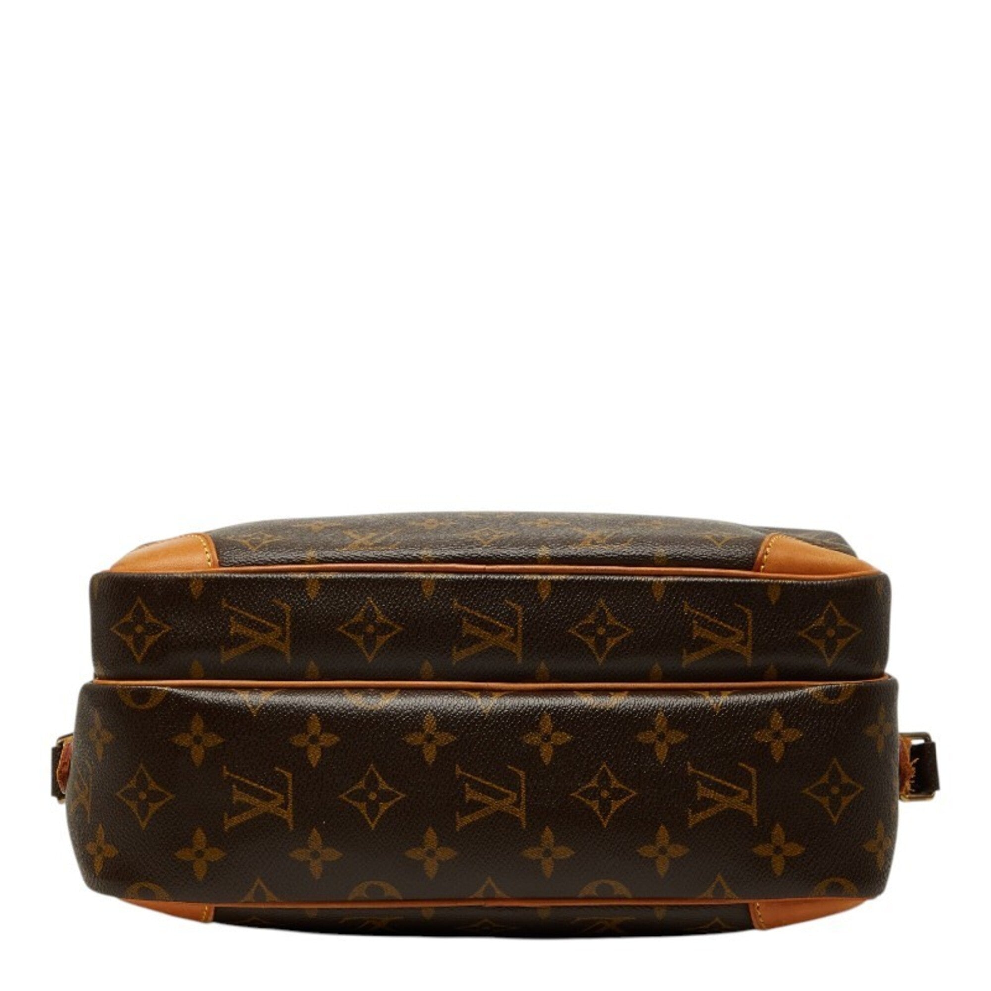 Louis Vuitton Brown Pvc Leather Shoulder Bag (Pre-Owned)