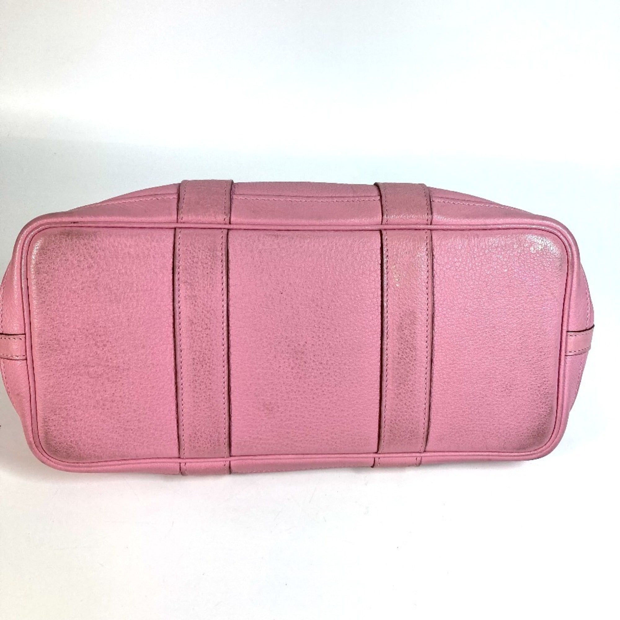 Hermes Garden Pink Rose Confetti Negonda Leather Handbag Tote Bag (Pre-Owned)