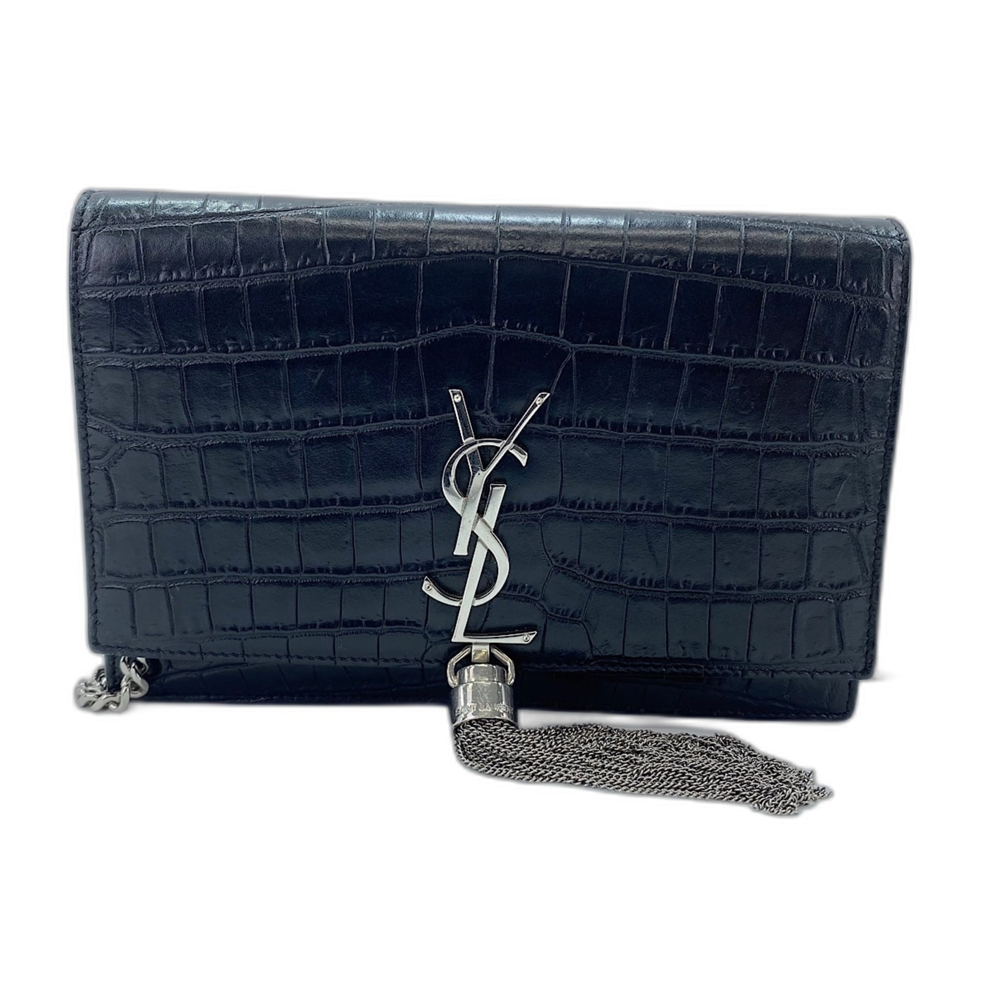 Yves Saint Laurent Black Shoulder Bag (Pre-Owned)