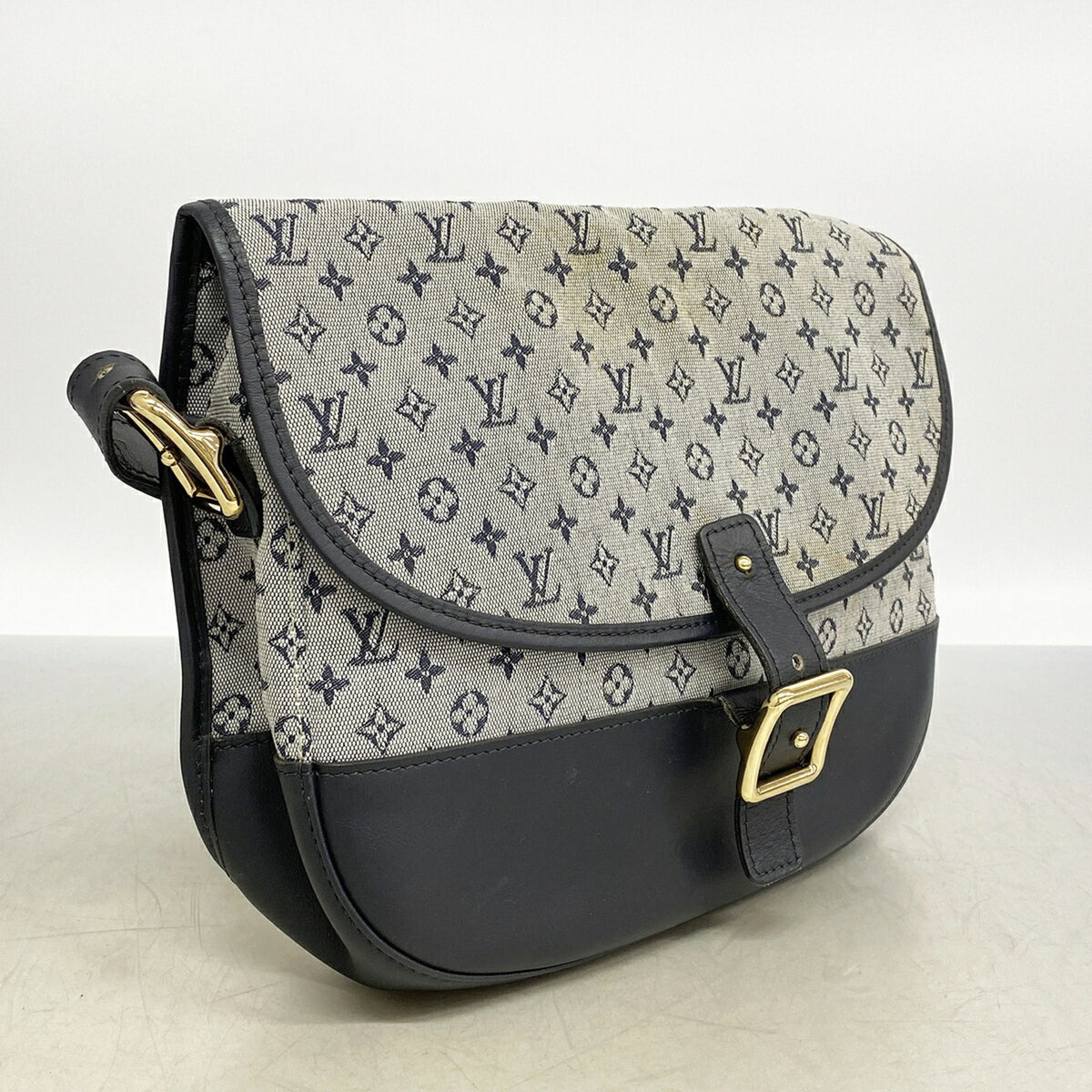 Louis Vuitton Blue Shoulder Bag (Pre-Owned)
