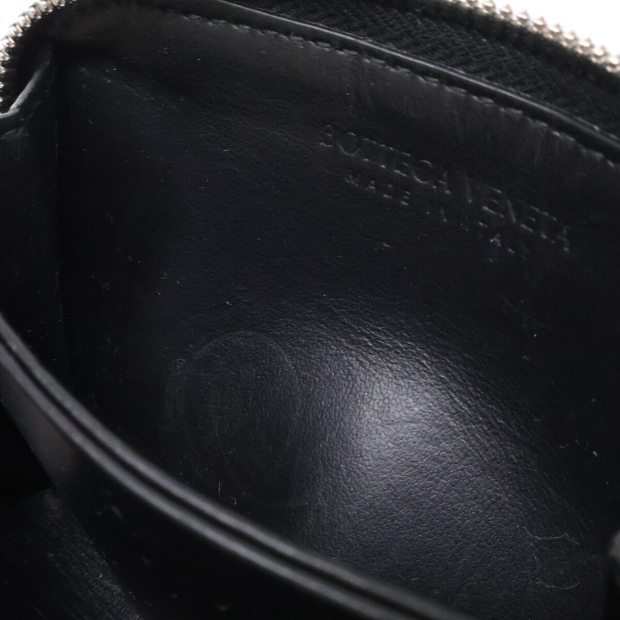 Bottega Veneta Black Leather Long Wallet (Bi-Fold) (Pre-Owned)