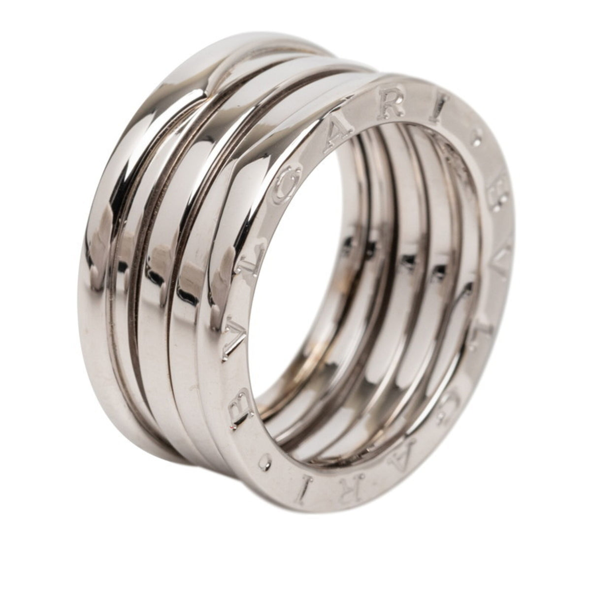 Bvlgari White Gold (18K) Band Ring (Pre-Owned)