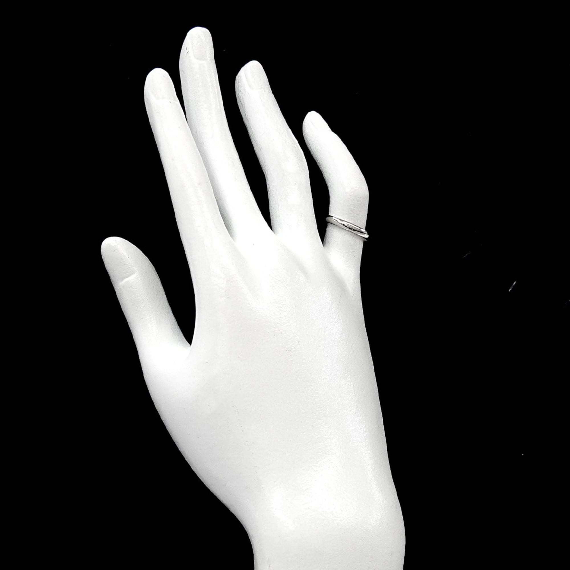 Cartier Platinum 950 Band Ring (Pre-Owned)